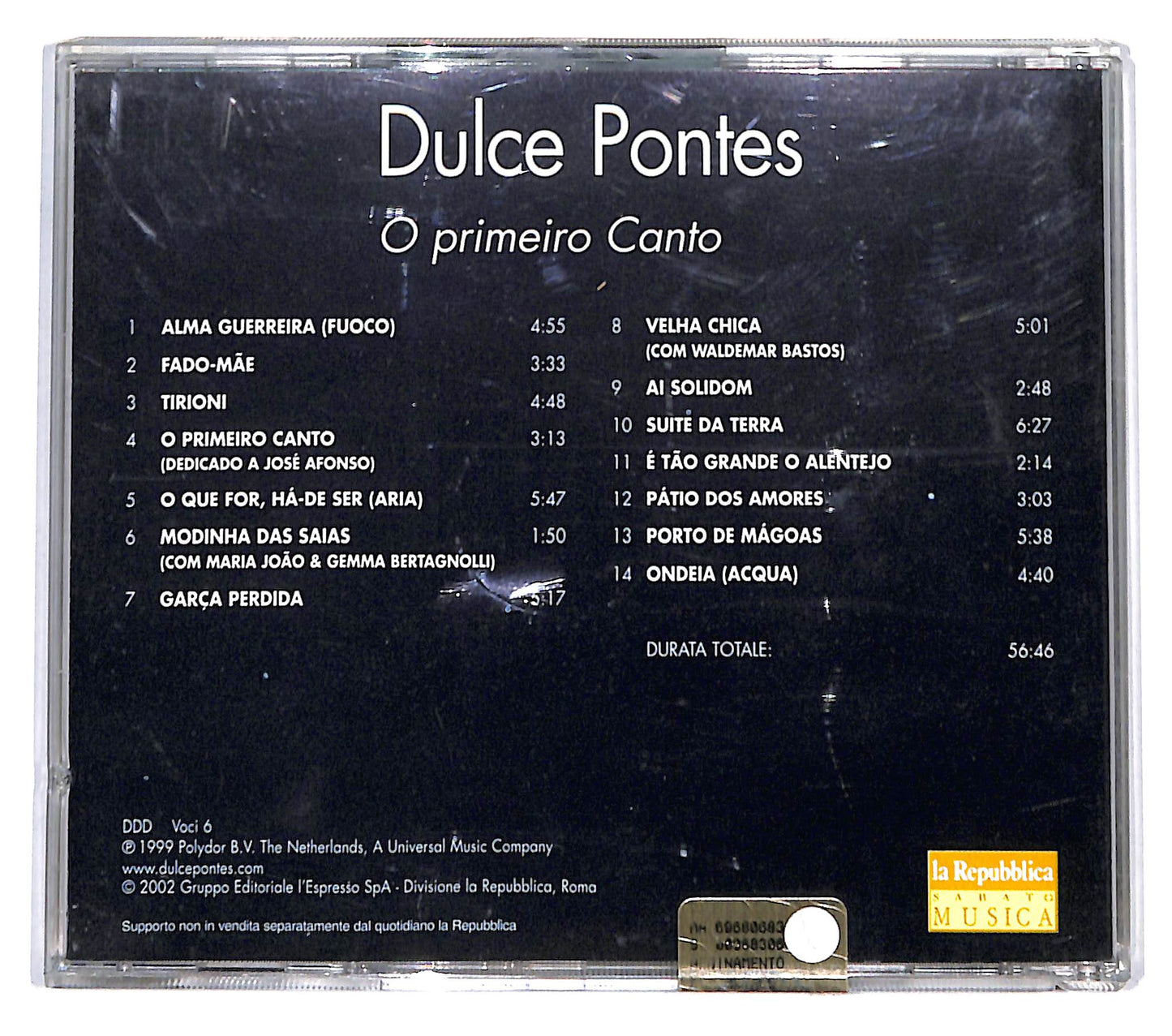 EBOND Dulce Pontes - O Primeiro Canto CD CD137739