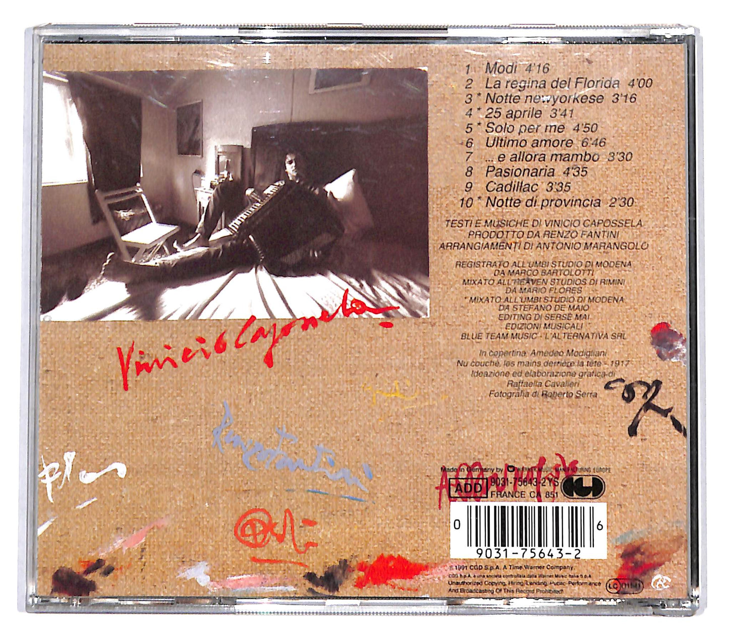 EBOND Vinicio Capossela - Modi CD CD137746