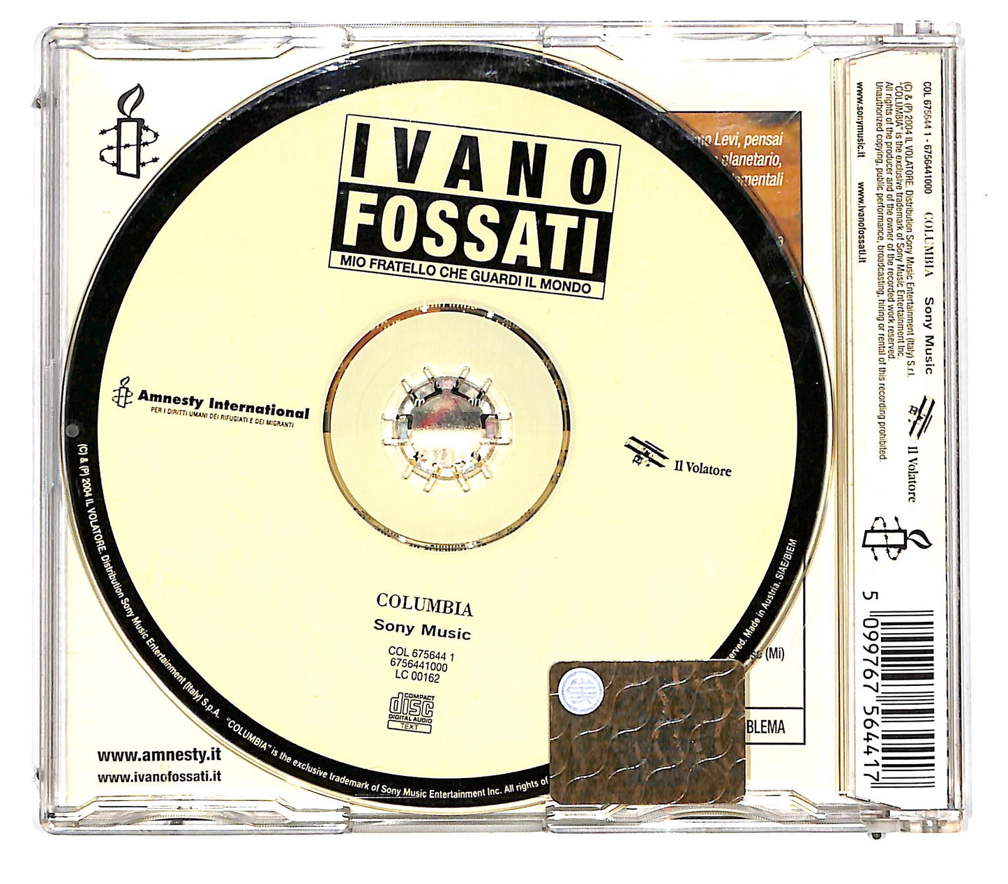 EBOND Ivano Fossati - Mio Fratello Che Guardi Il Mondo CD CD137817
