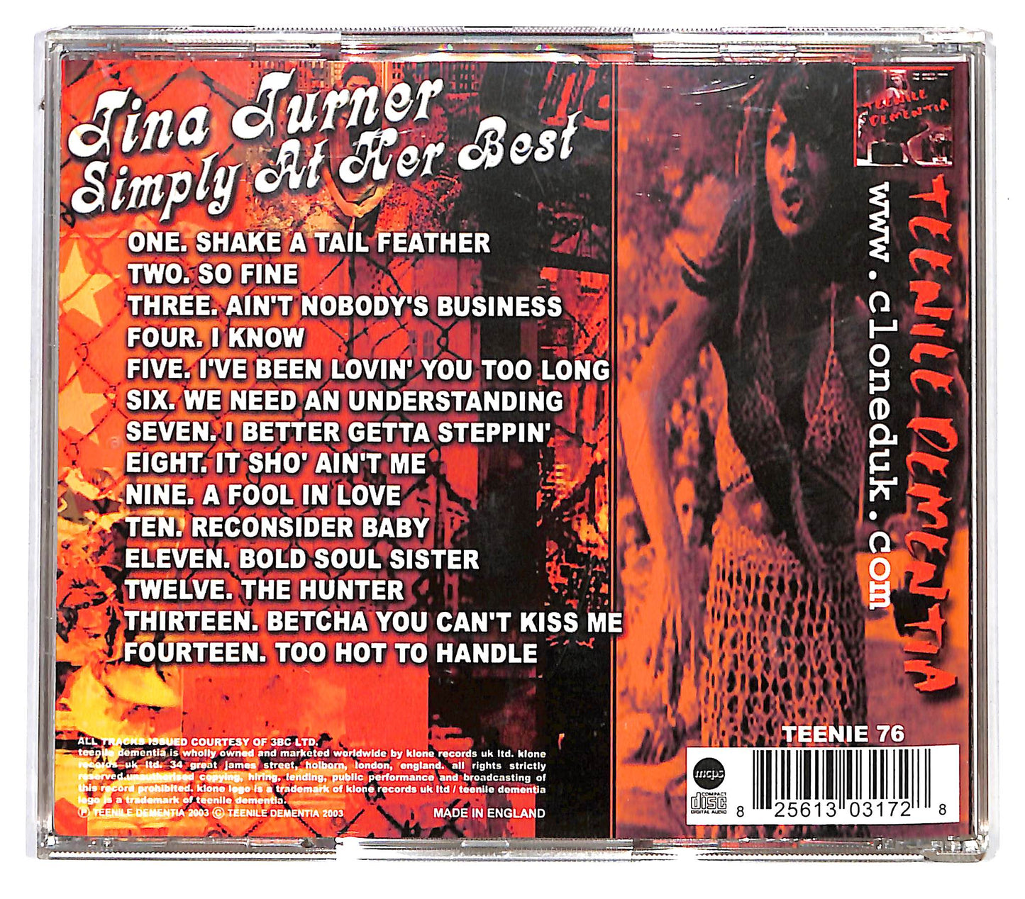 EBOND Tina Turner - Simply At Her Best CD CD137818