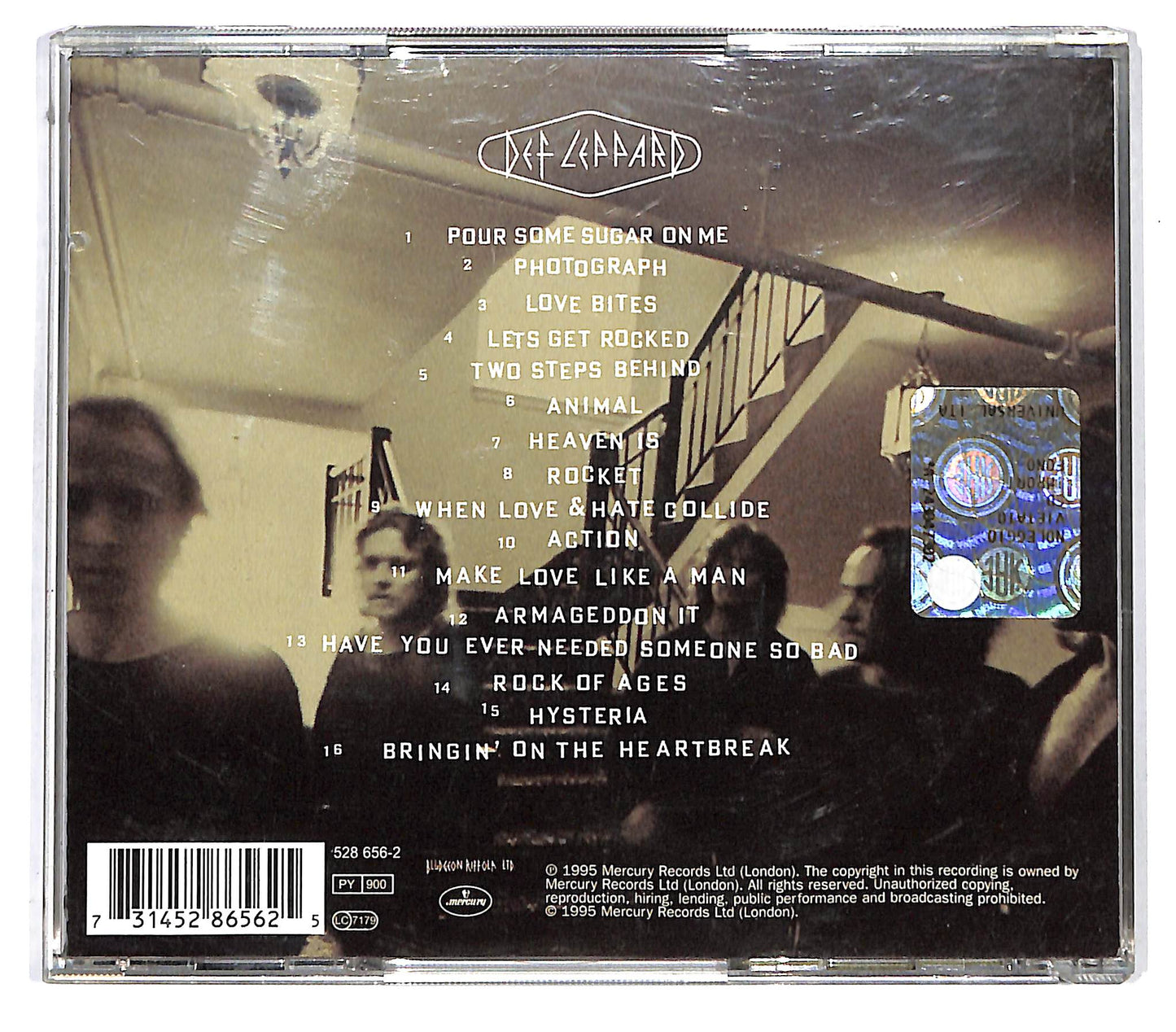EBOND Def Leppard - Vault (Def Leppard Greatest Hits 1980-1995) CD CD137840