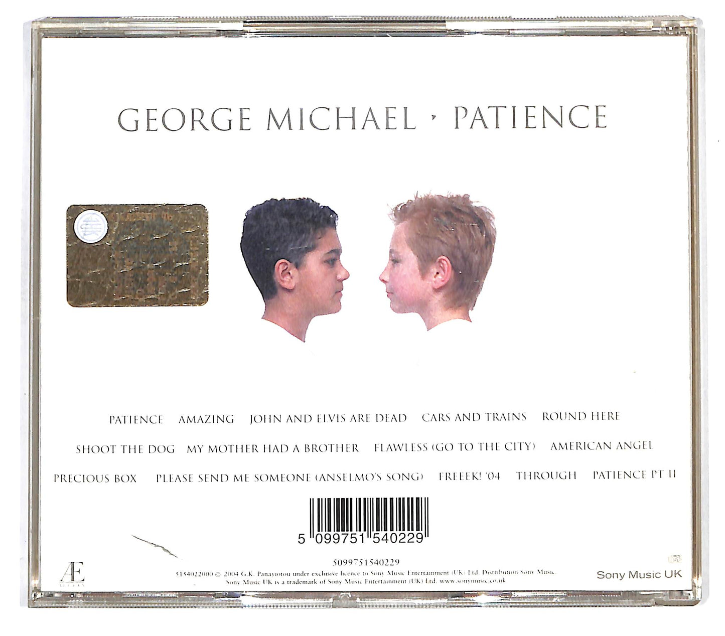 EBOND George Michael - Patience CD CD137848