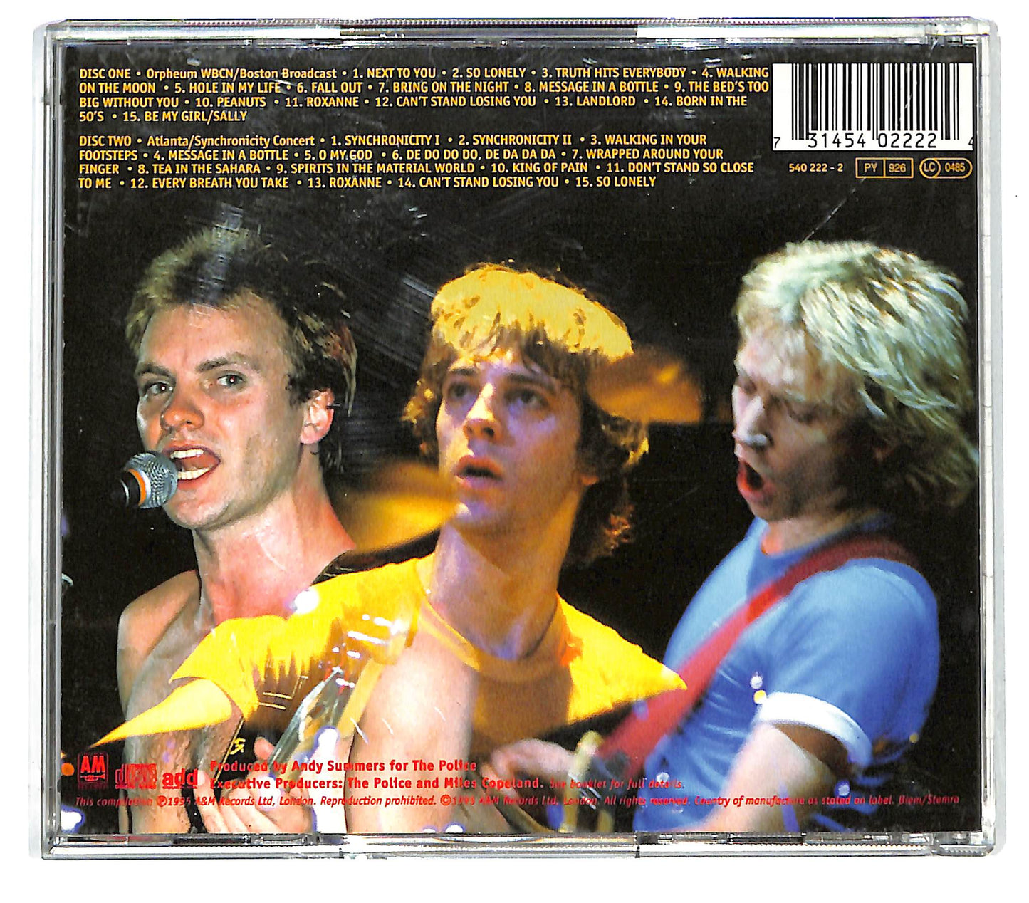 EBOND The Police - Live! CD CD137856