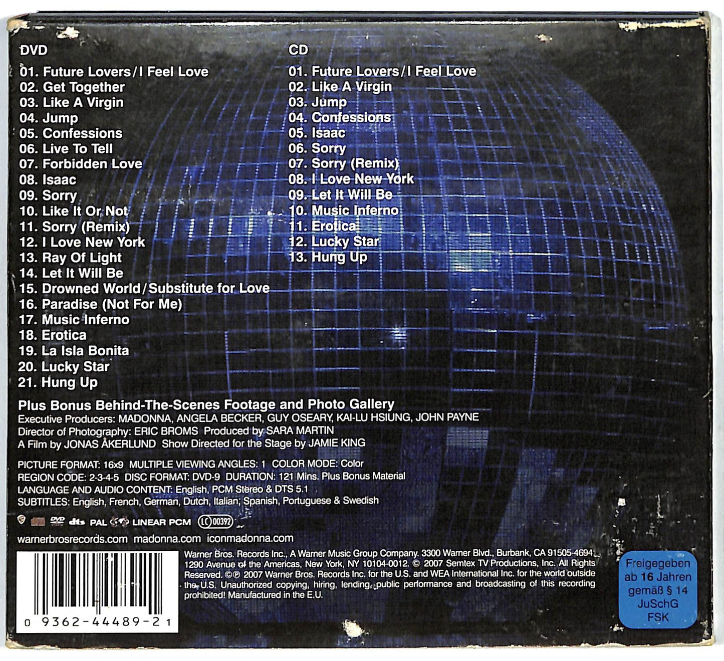 EBOND Madonna - The Confessions Tour DIGIPACK CD CD137858