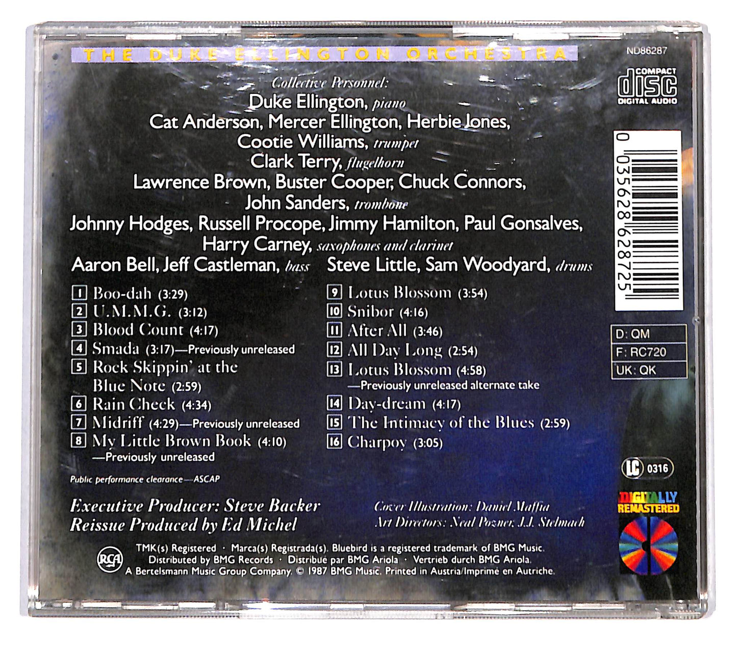 EBOND Duke Ellington - ...And His Mother Called Him Bill CD CD137907