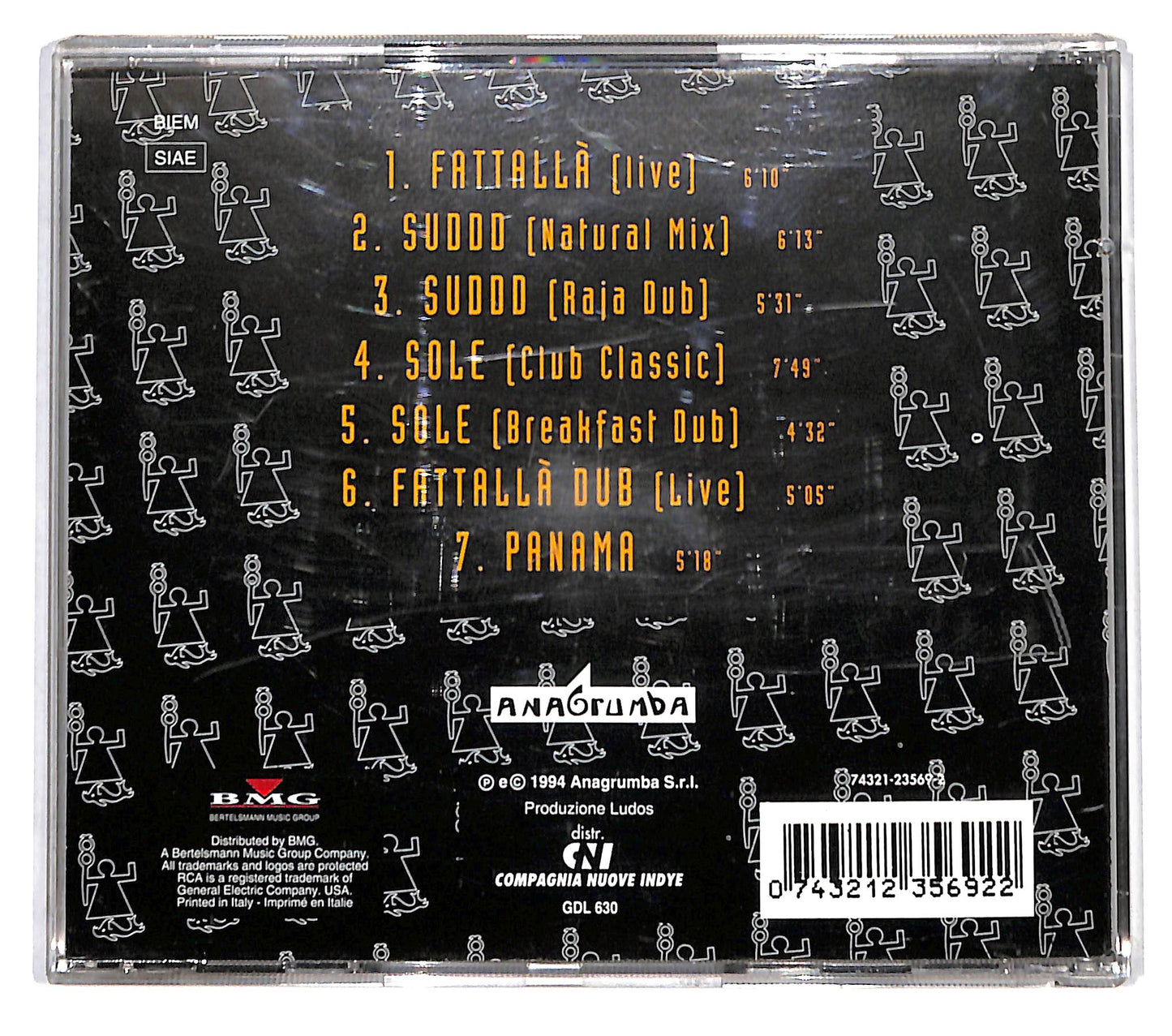 EBOND Almamegretta - Fattalla CD CD137918