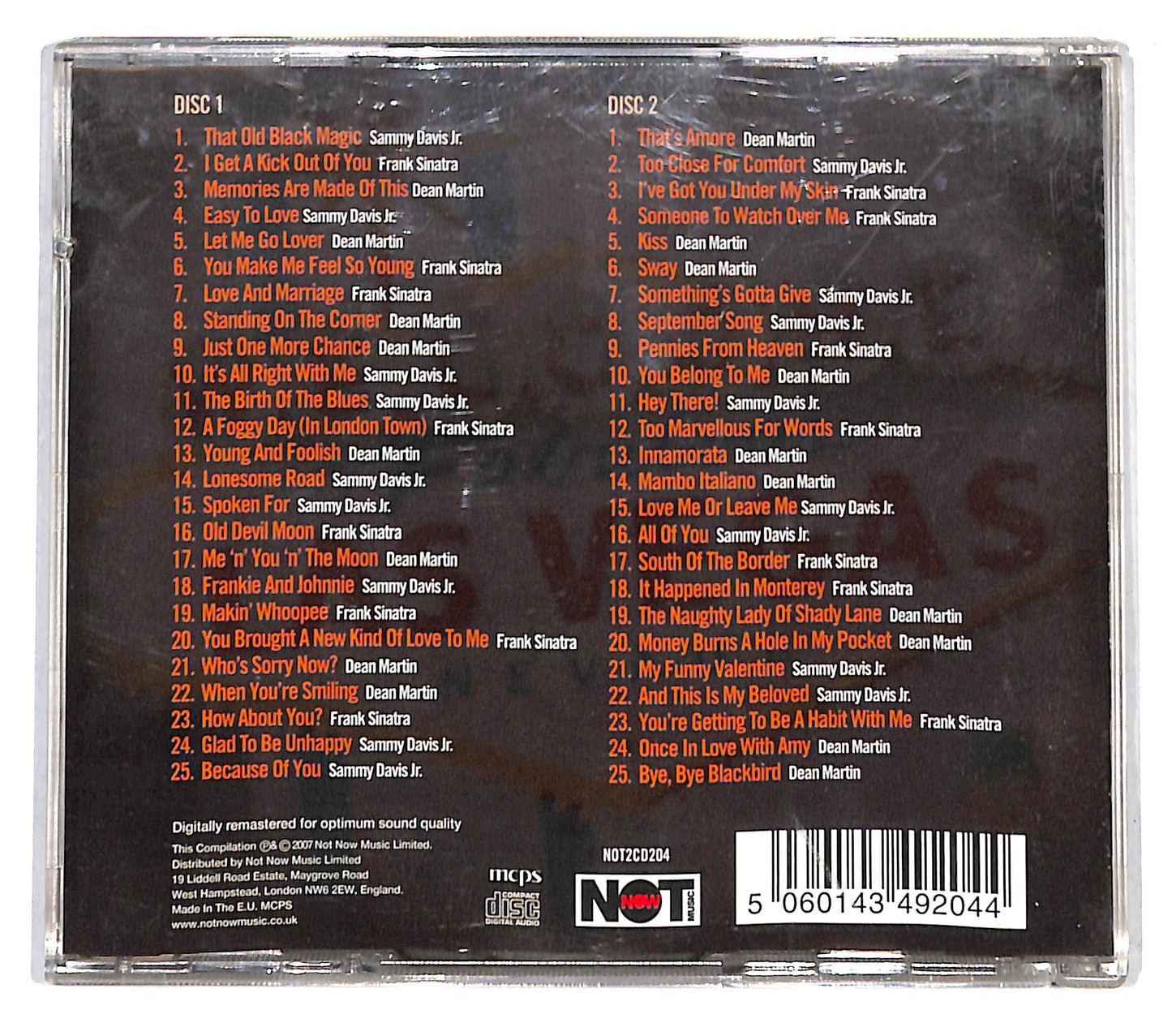 EBOND The Rat Pack - 50 Original Recordings CD CD137924
