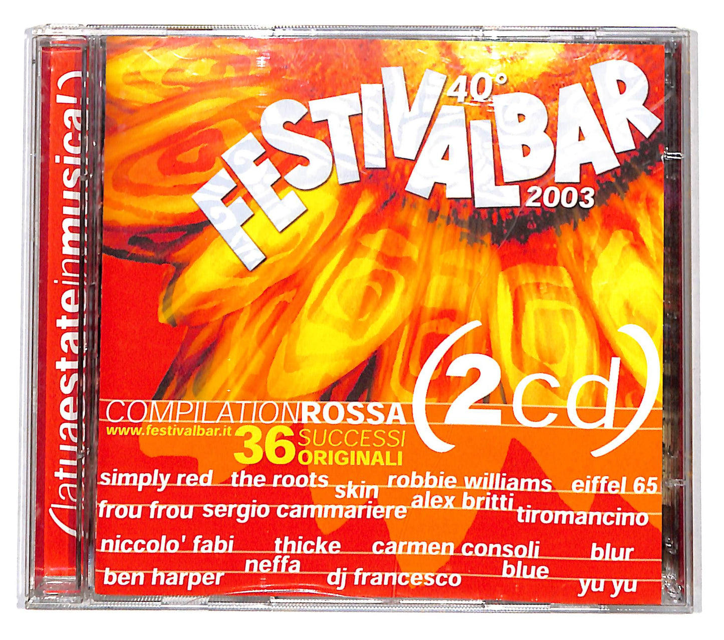 EBOND 40° Festivalbar 2003 - Compilation Rossa CD CD137937