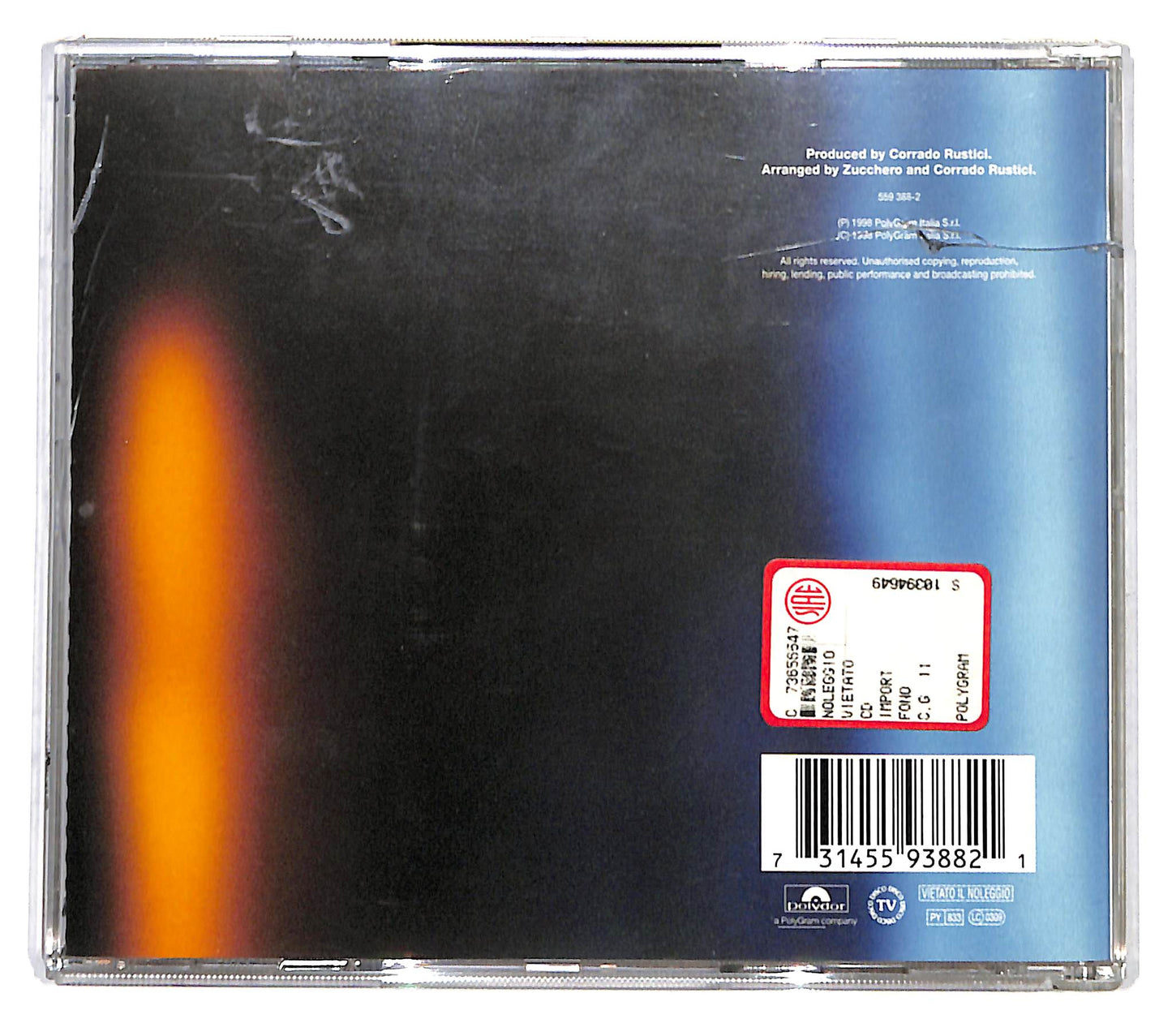 EBOND Zucchero - Blue Sugar CD CD137953