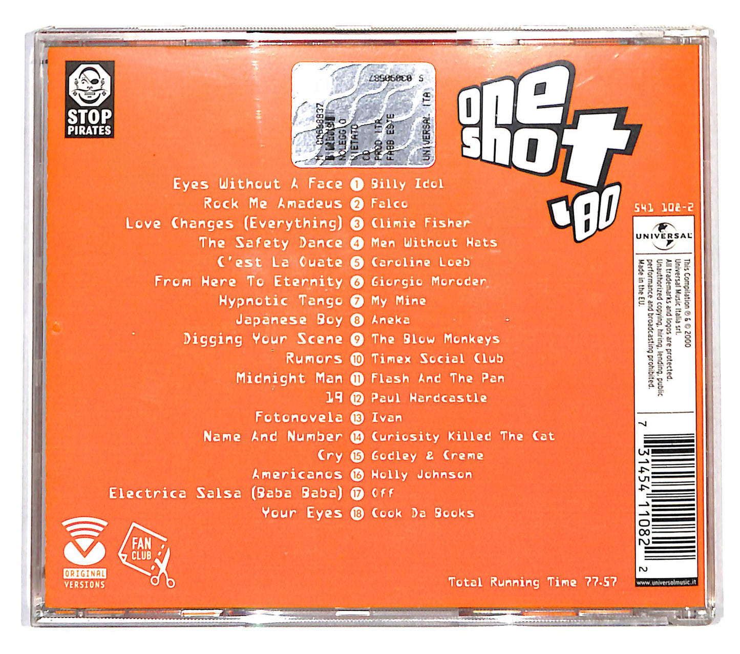 EBOND Various - One Shot '80 Volume 9 CD CD138008