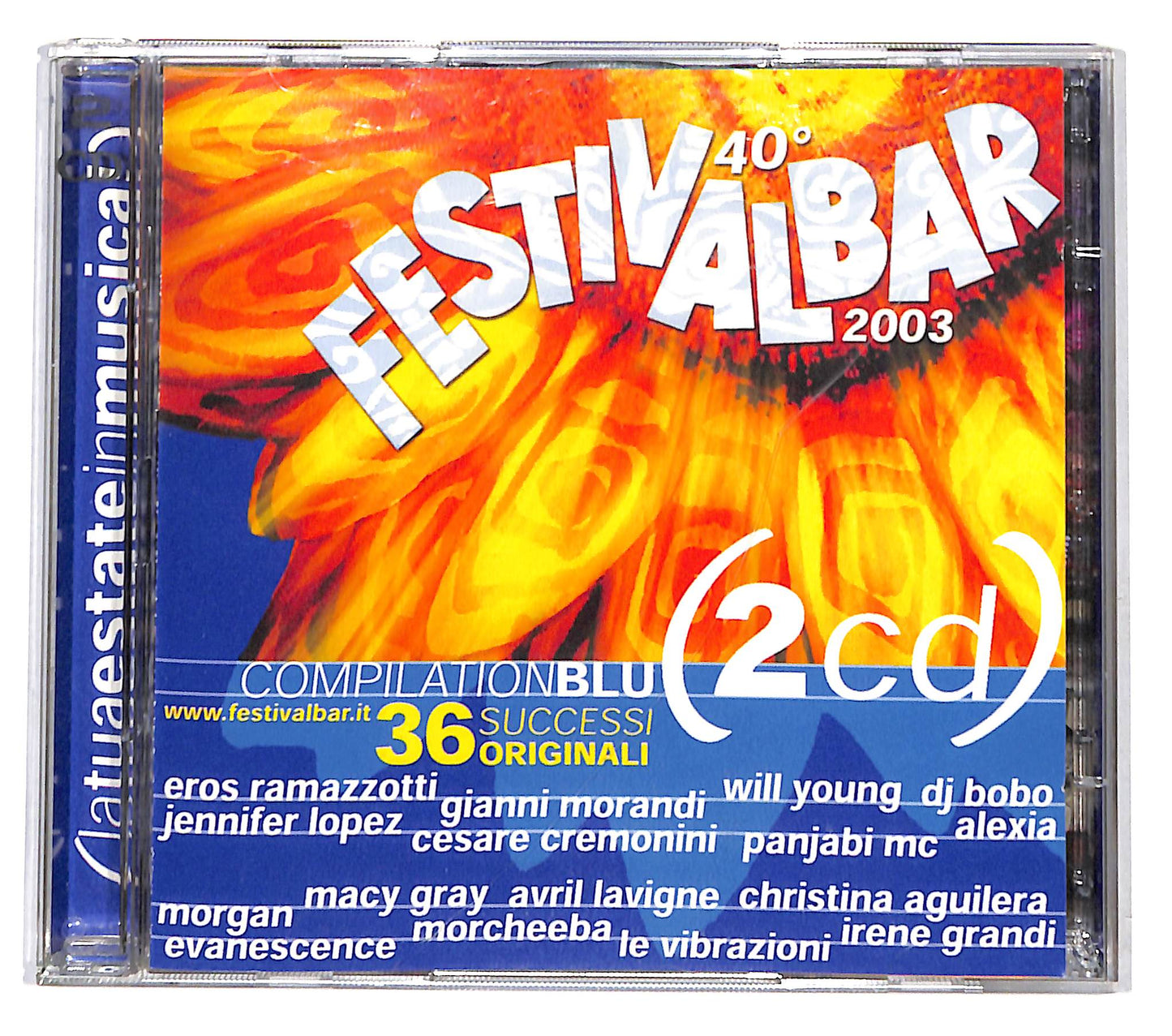 EBOND Various - 40° Festivalbar 2003 - Compilation Blu CD CD138016