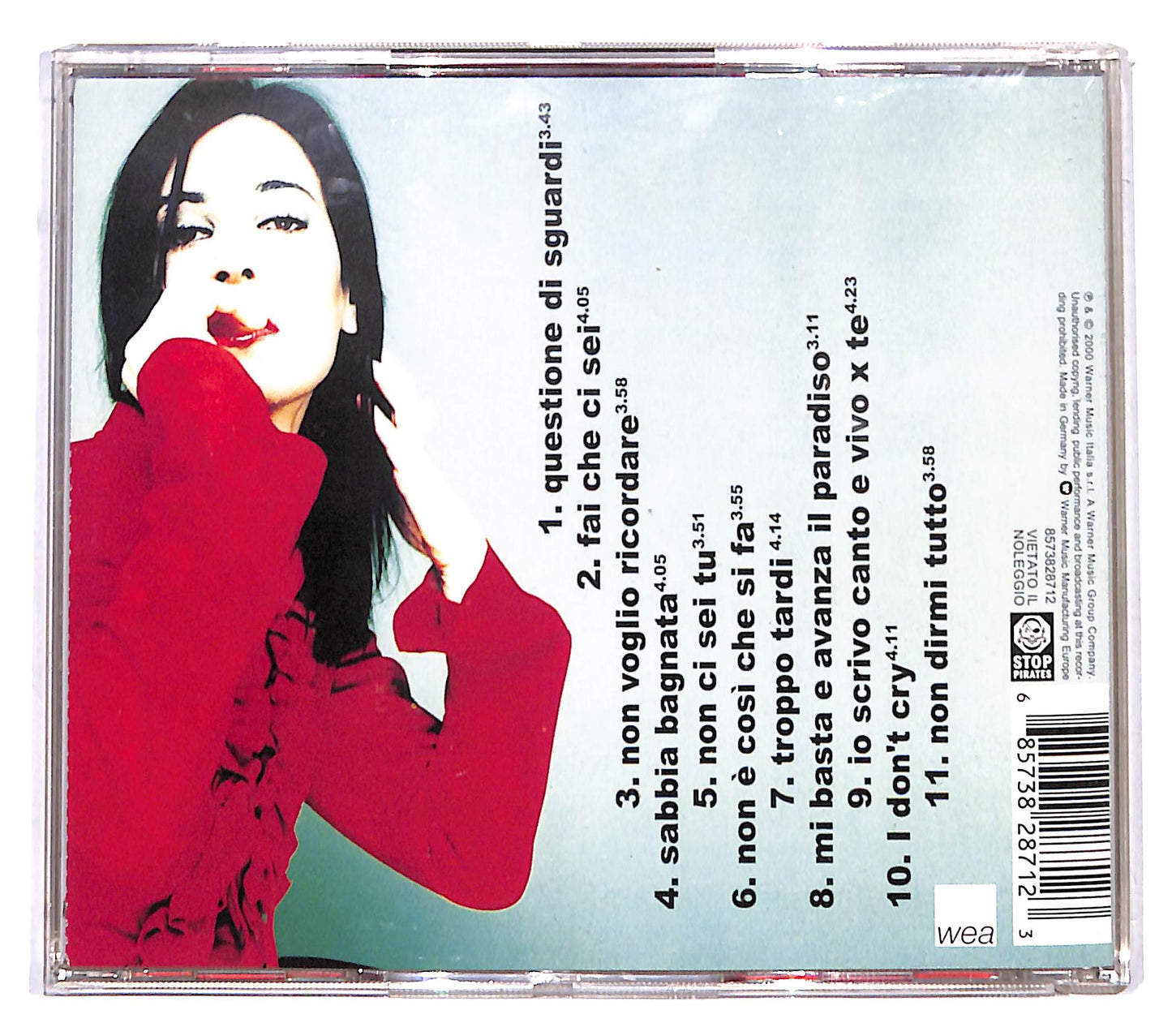 EBOND Paola Turci - Mi Basta Il Paradiso CD CD138020