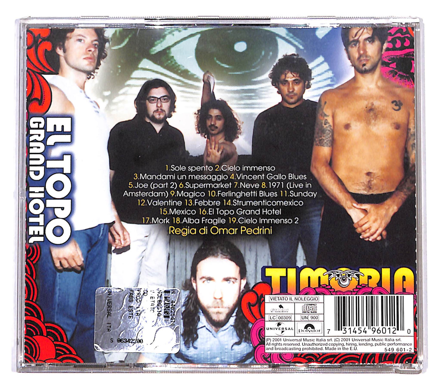 EBOND Timoria - El Topo Grand Hotel CD CD138021