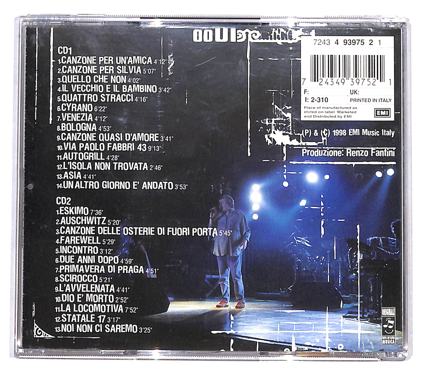 EBOND Francesco Guccini - Guccini Live Collection CD CD138040