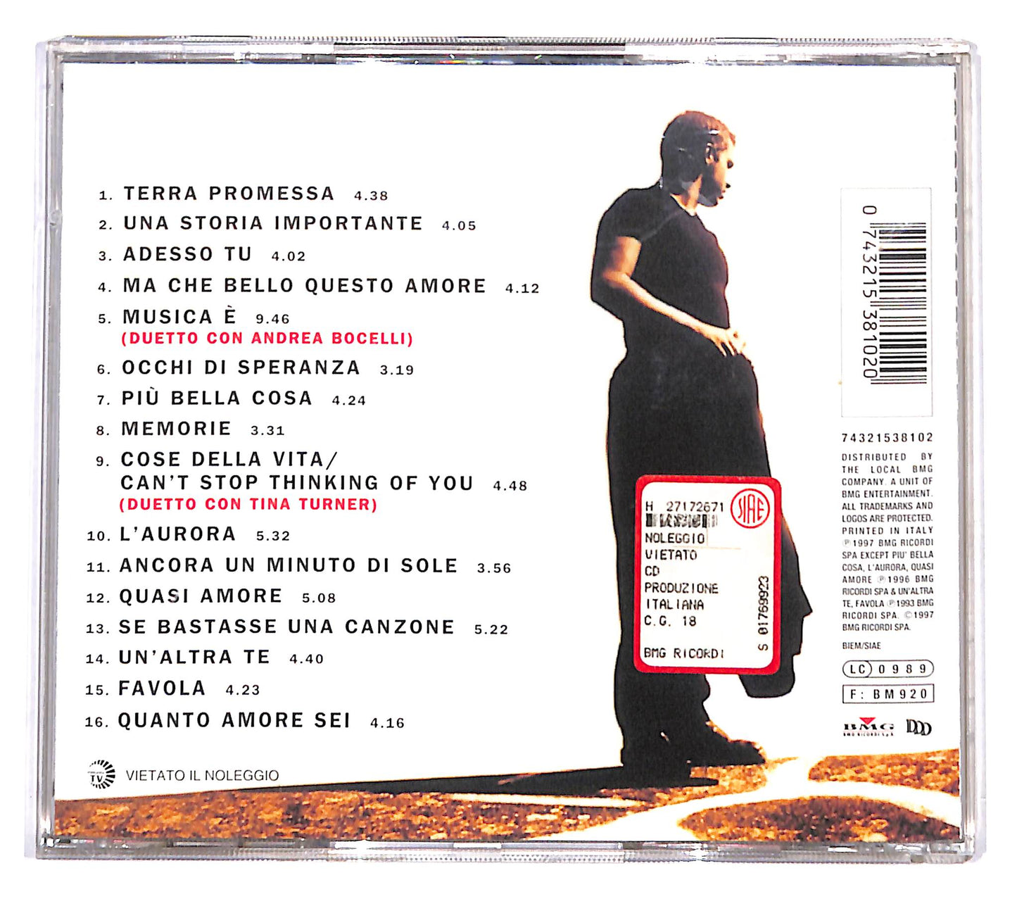EBOND Eros Ramazzotti - Eros CD CD138043