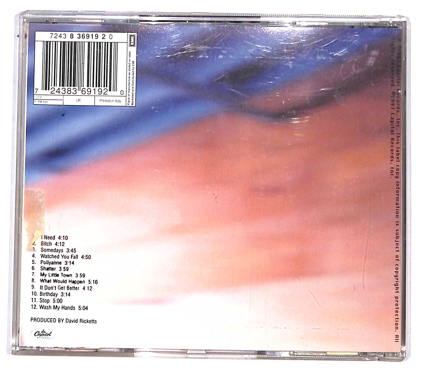 EBOND Meredith Brooks - Blurring The Edges CD CD138057