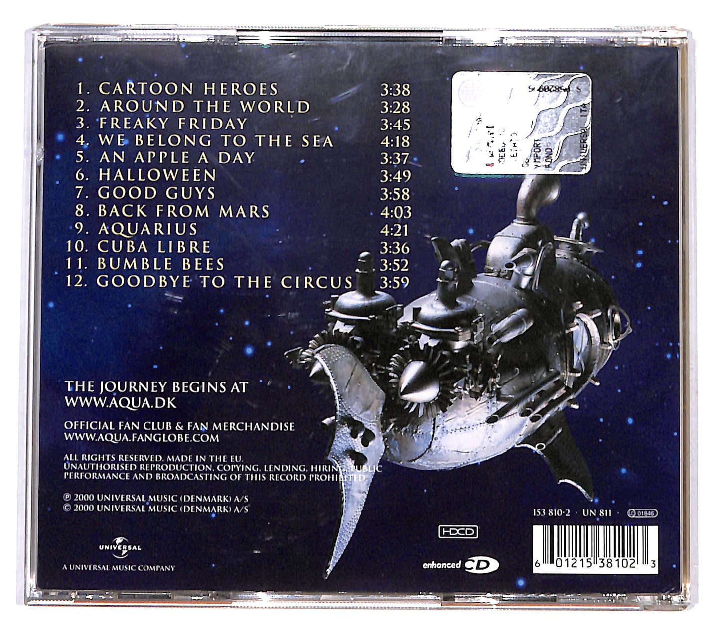 EBOND Aqua - Aquarius CD CD138061