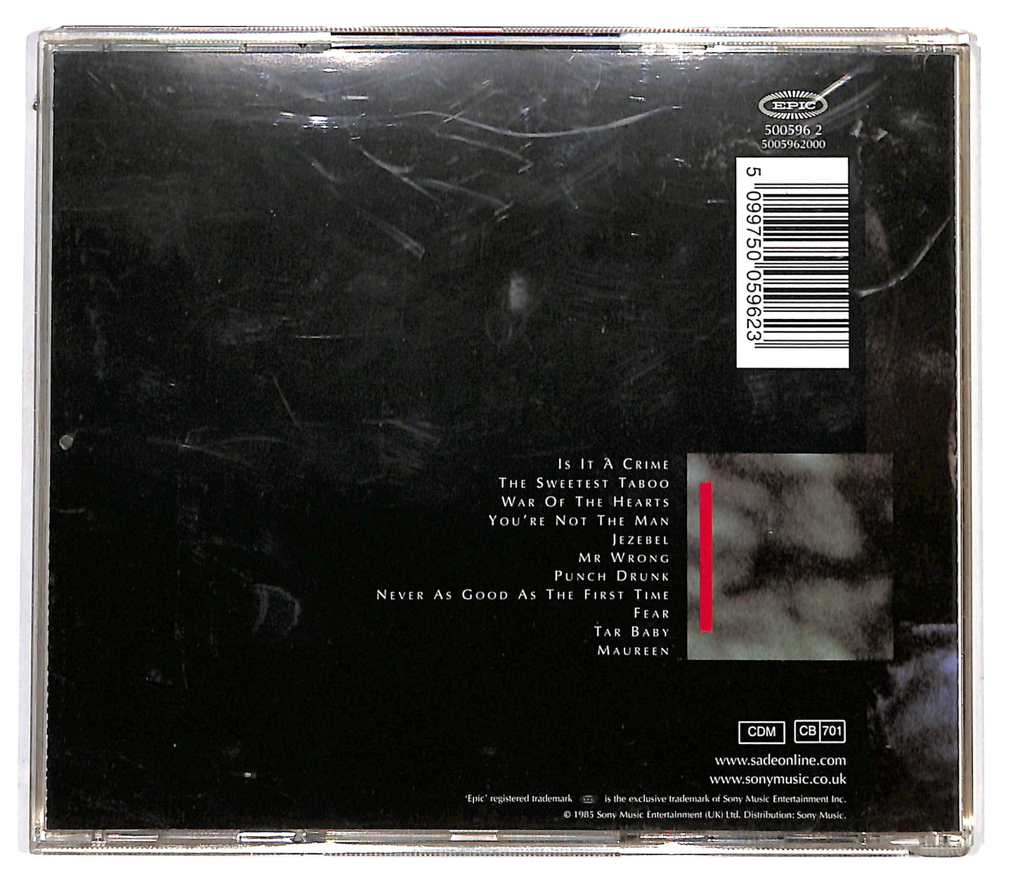 EBOND Sade - Promise CD CD138109