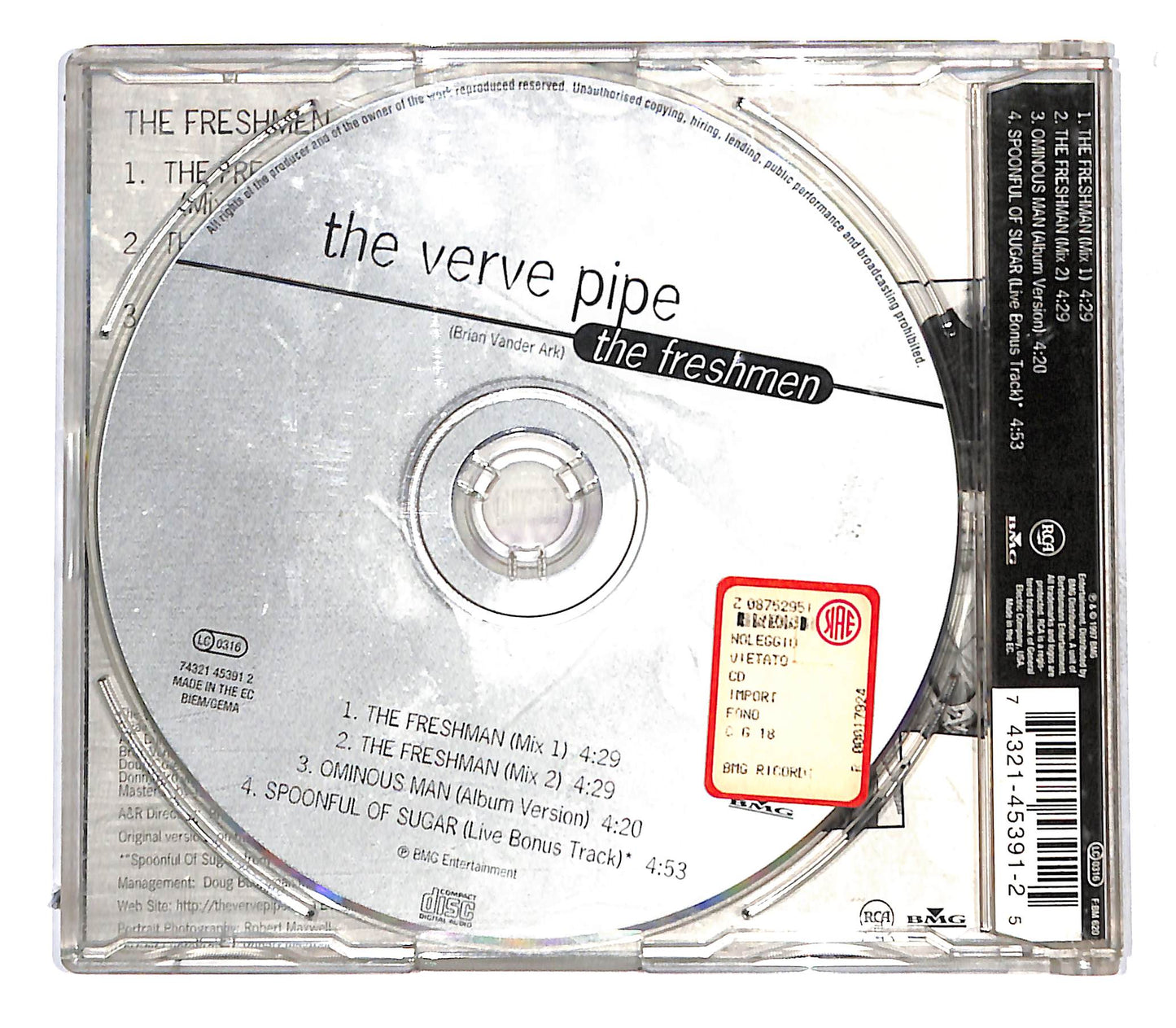 EBOND The Verve Pipe - The Freshmen CD CD138112
