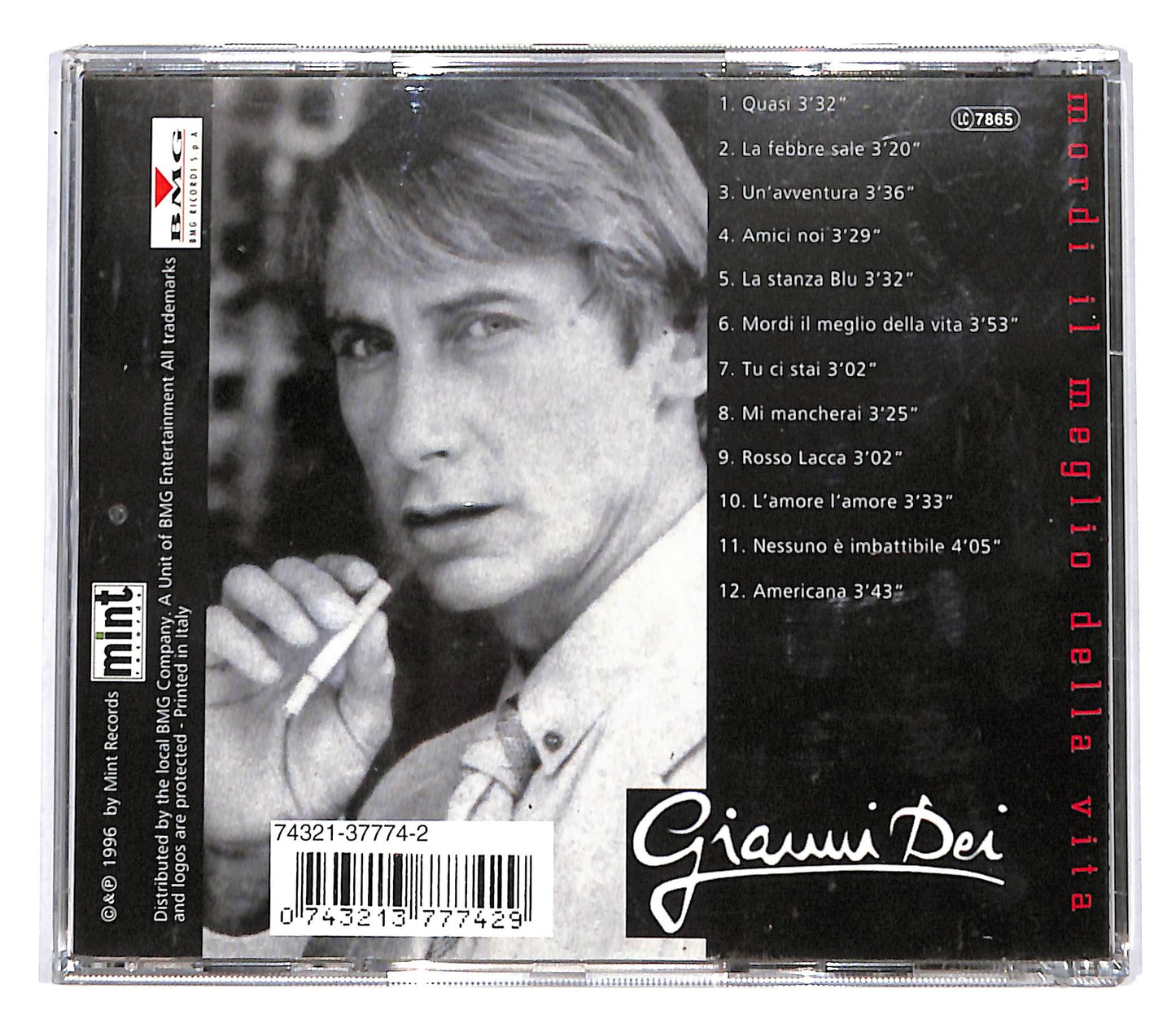 EBOND Gianni Dei - Mordi Il Meglio Della Vita CD CD138126