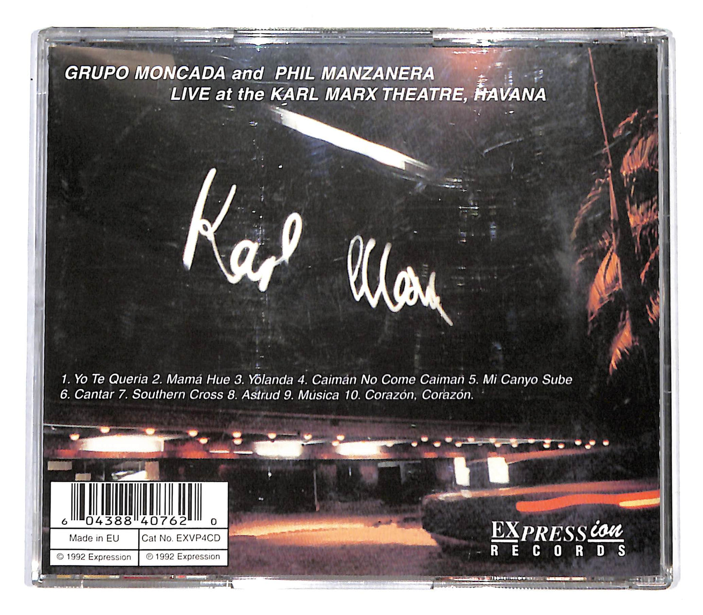 EBOND Moncada Manzanera - Live At The Karl Marx CD CD138158