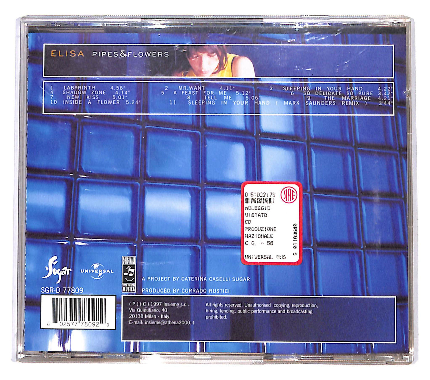 EBOND Elisa - Pipes & Flowers CD CD138214