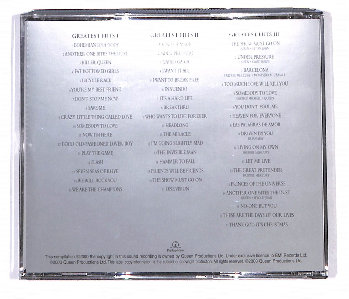EBOND Queen - Greatest Hits I II & III (The Platinum Collection) CD CD138220