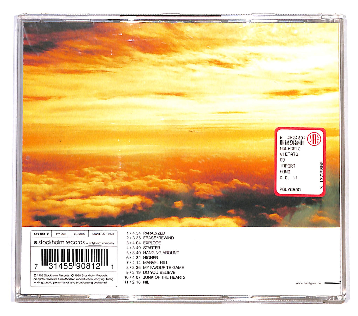 EBOND The Cardigans - Gran Turismo CD CD138221