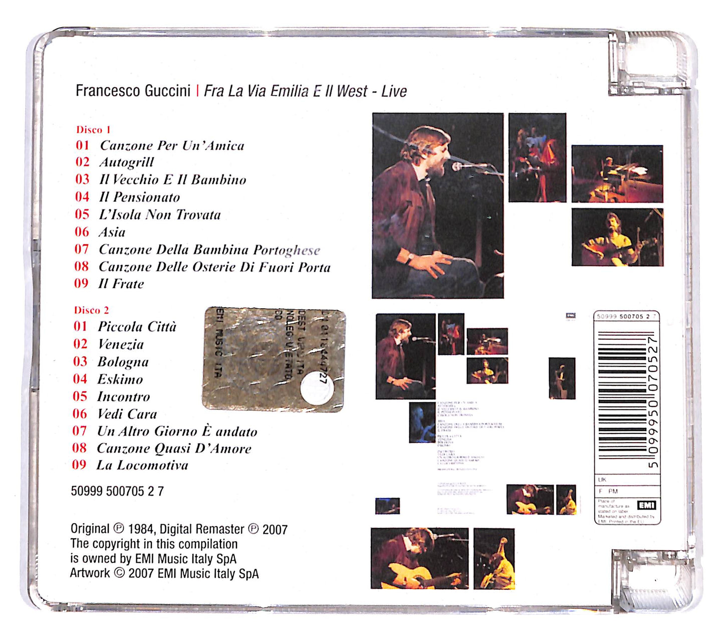 EBOND Francesco Guccini - Fra La Via Emilia E Il West SJB CD CD138222