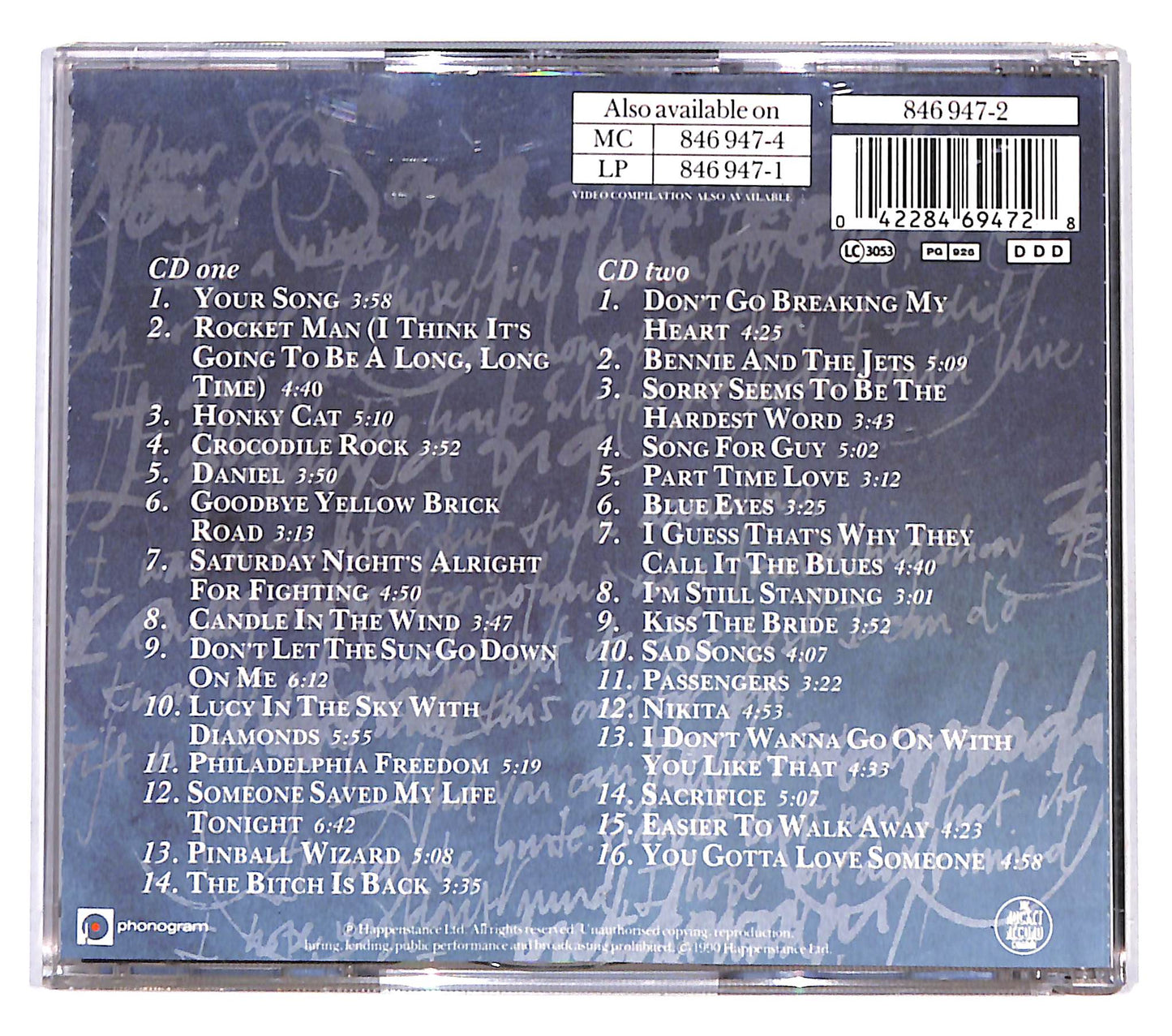 EBOND Elton John - The Very Best Of Elton John CD CD138225