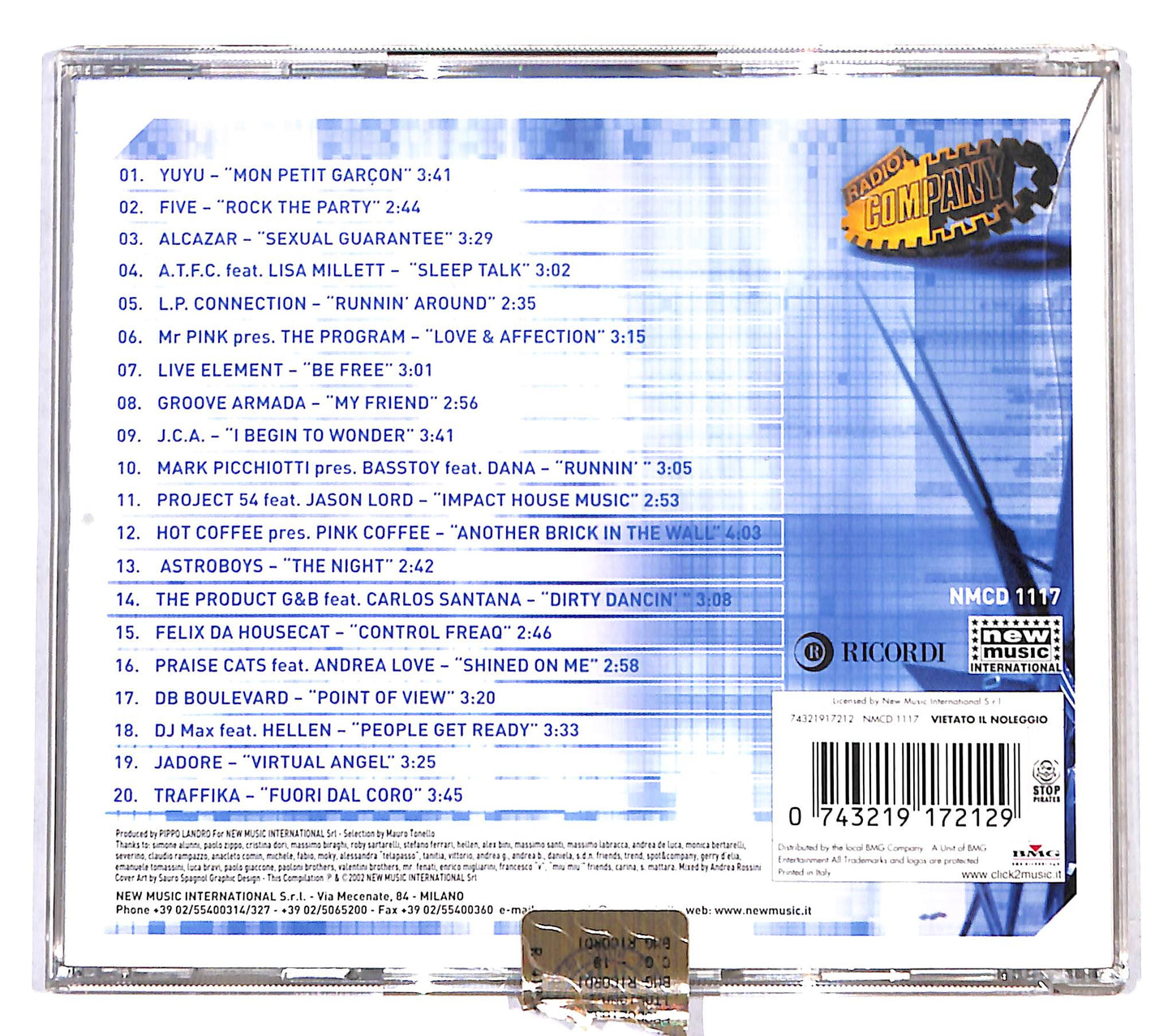 EBOND Various - Company 1.0 Compilation CD CD138232