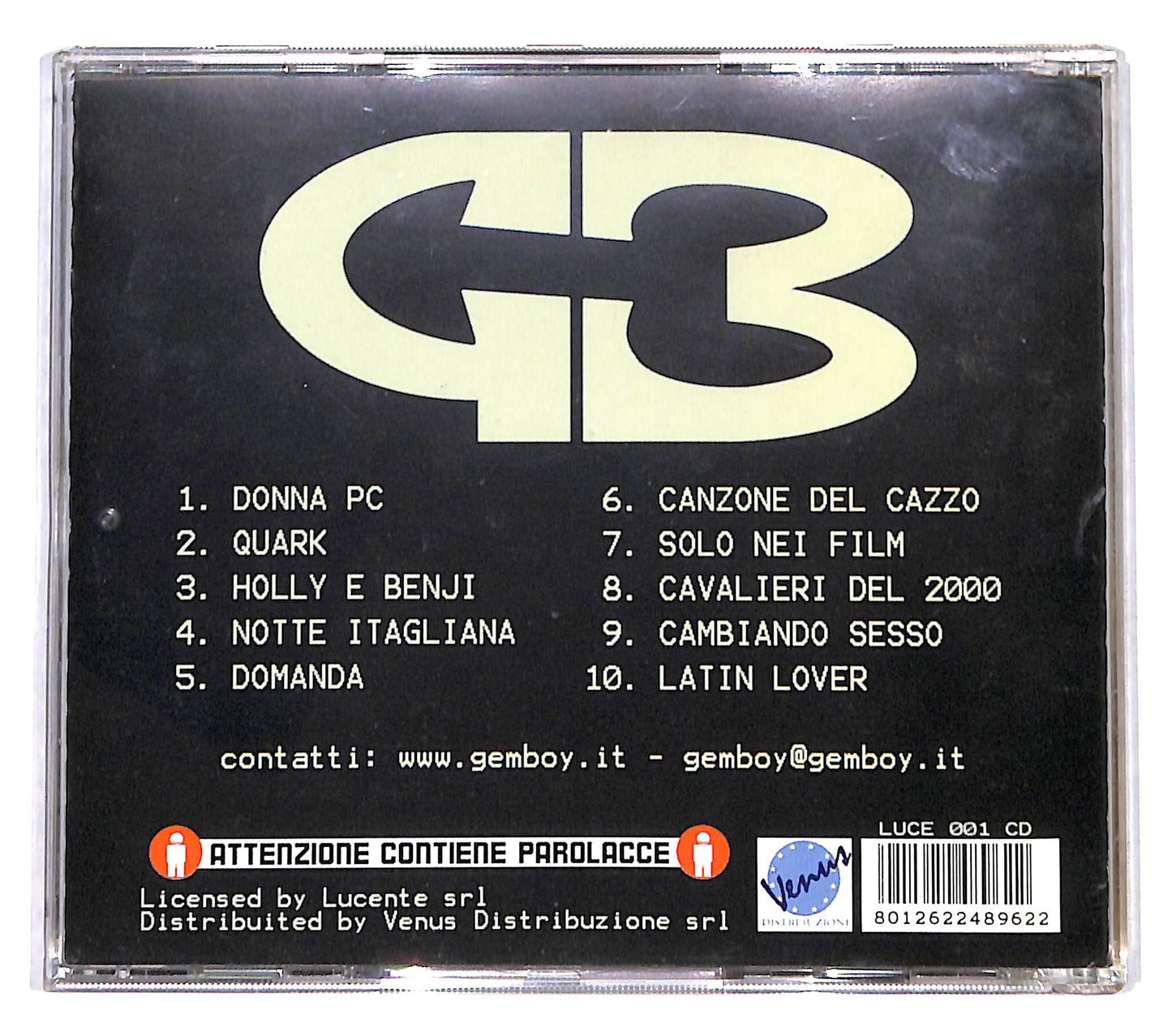 EBOND Gem Boy - INTERNETtezza Urbana CD CD138235