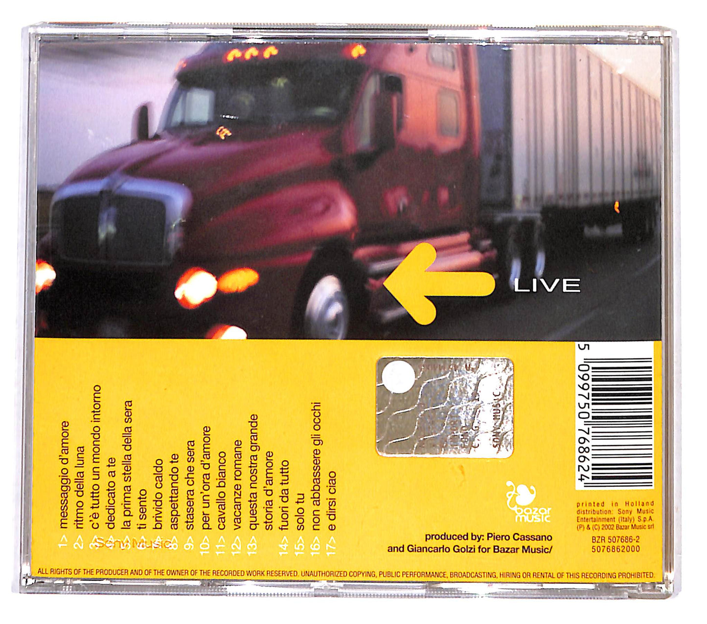 EBOND Matia Bazar - Messaggi Dal Vivo CD CD138241