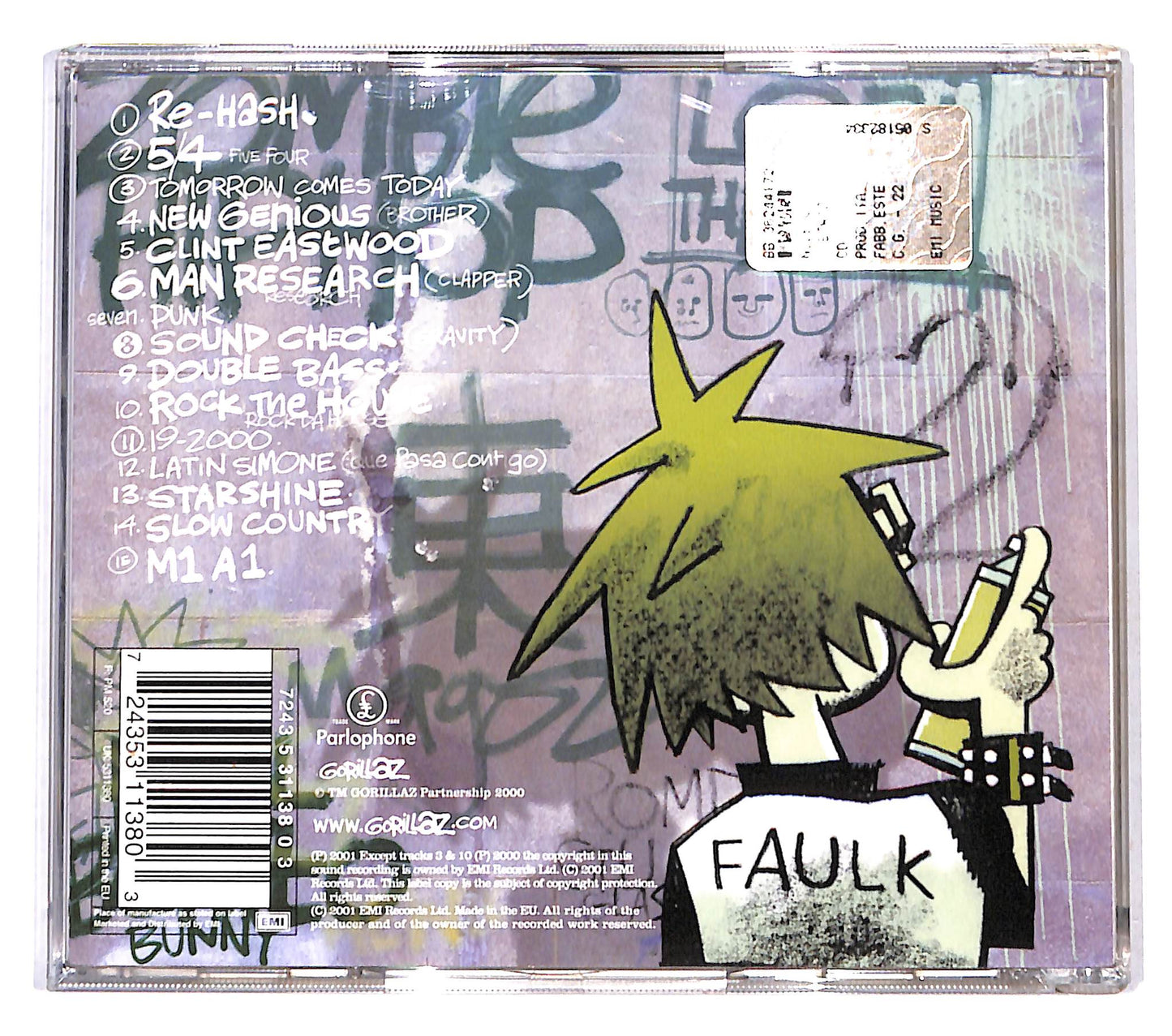 EBOND Gorillaz - Gorillaz CD CD138248