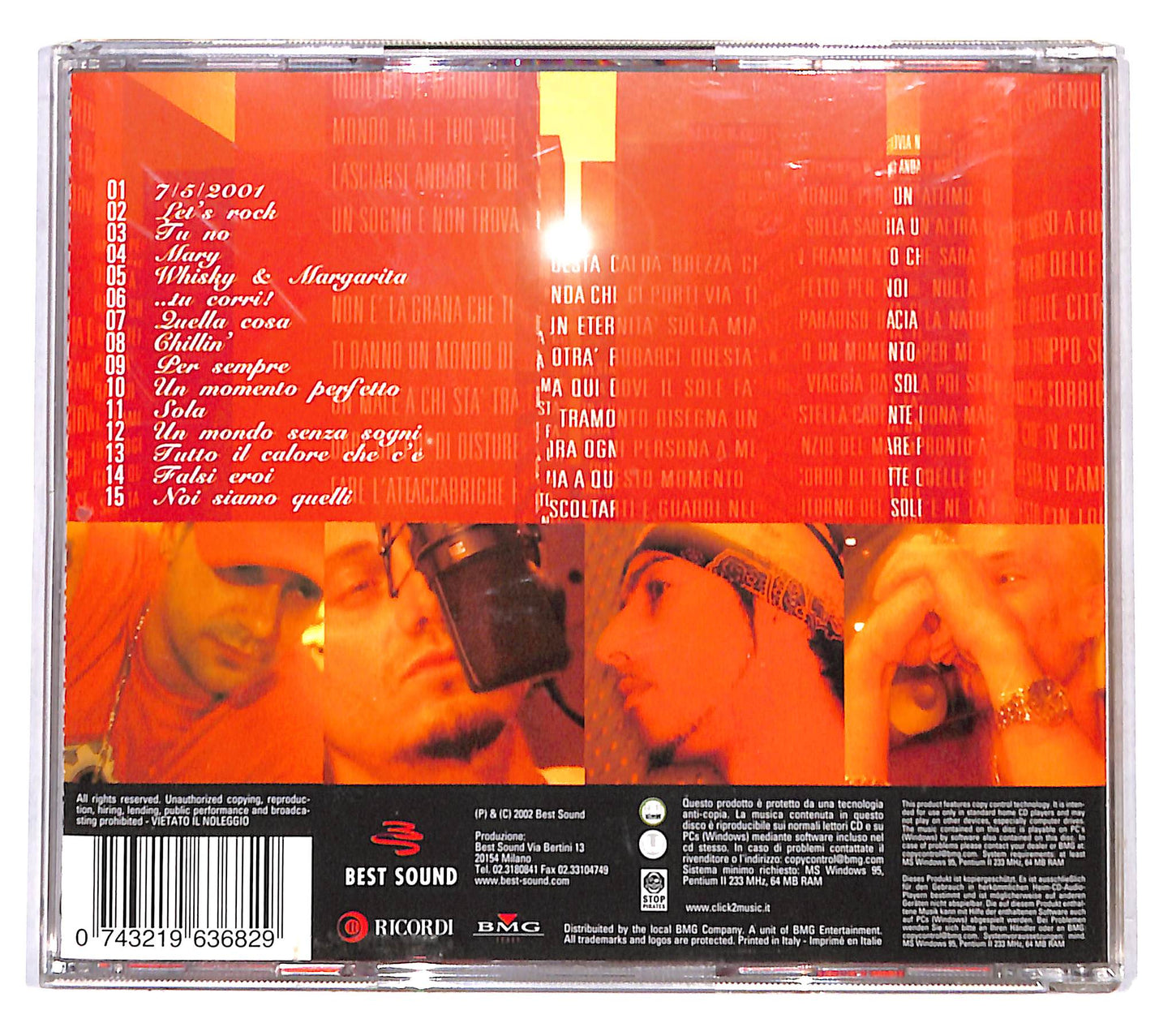 EBOND Gemelli Diversi - Fuego CD CD138252