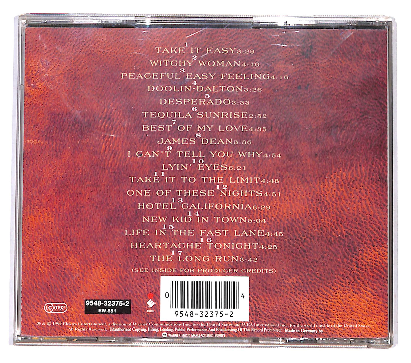 EBOND Eagles - The Very Best Of The Eagles CD CD138254