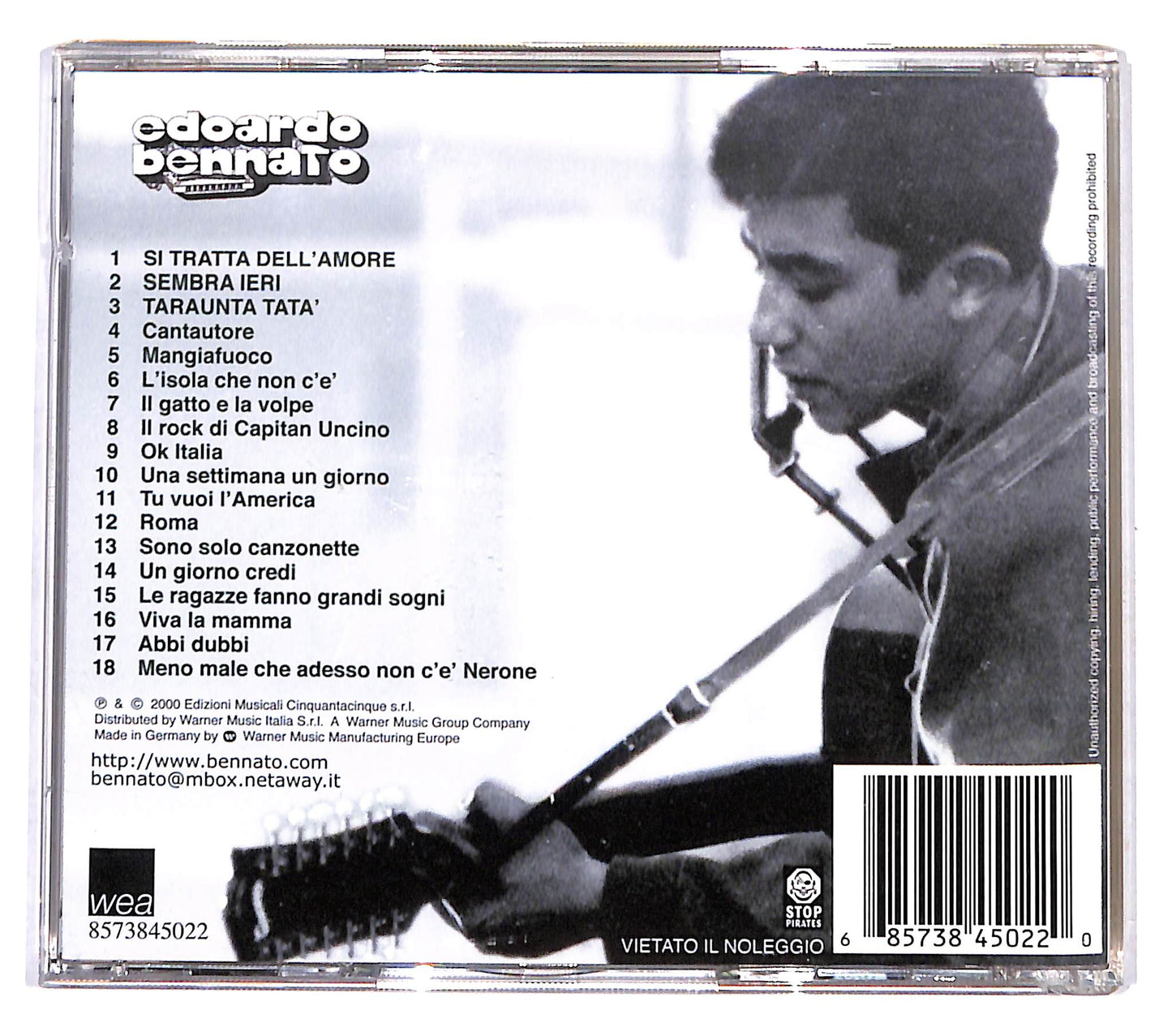 EBOND Edoardo Bennato - Sembra Ieri CD CD138312