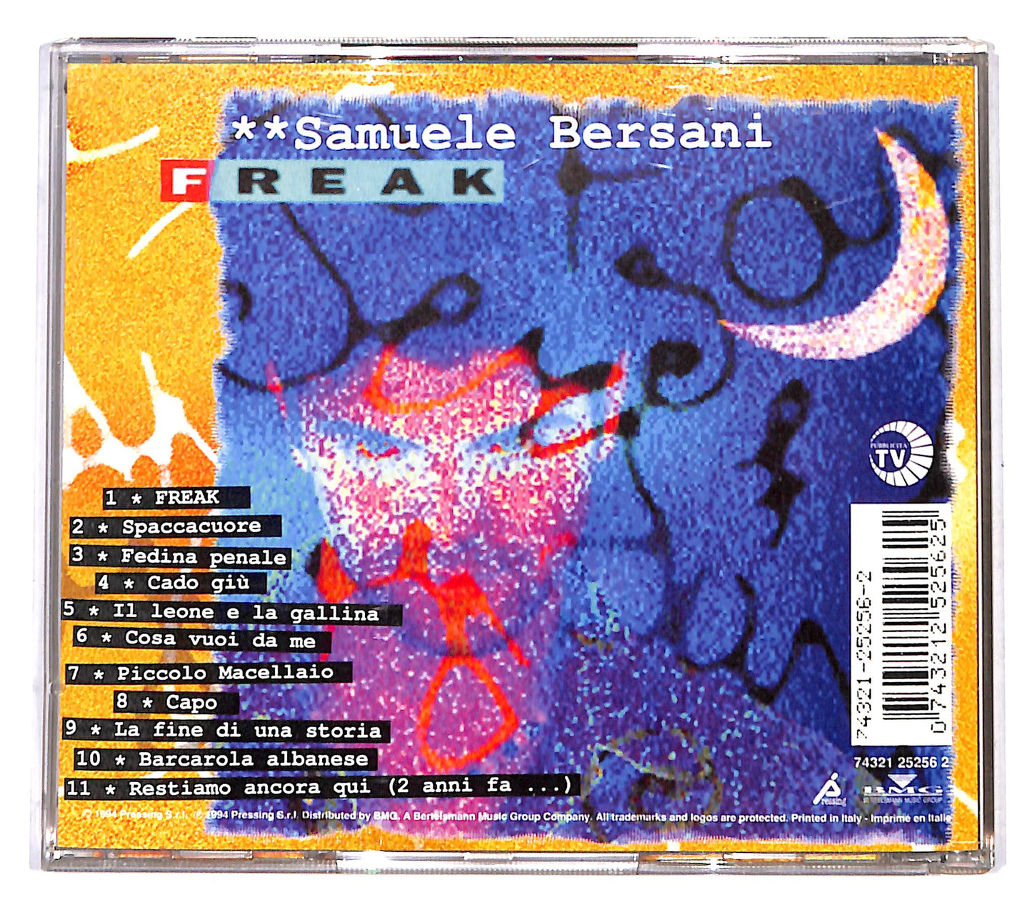 EBOND Samuele Bersani - Freak CD CD138313