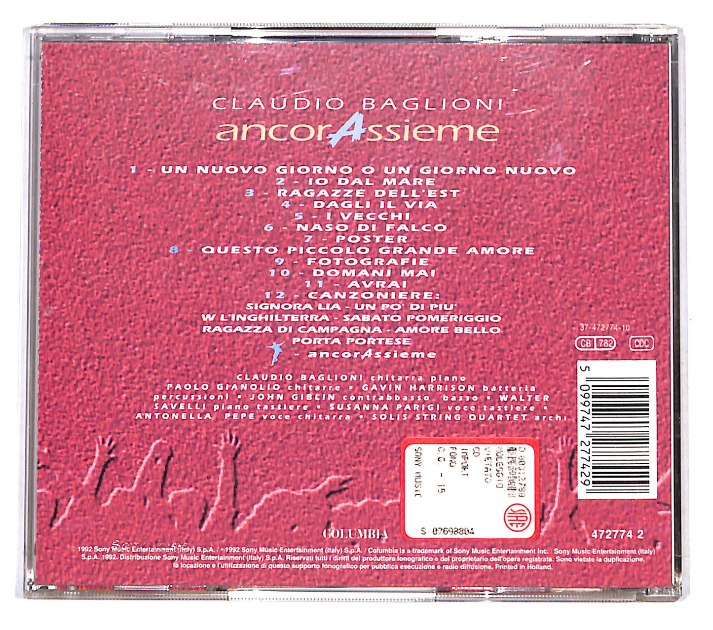 EBOND Claudio Baglioni - Ancorassieme CD CD138317