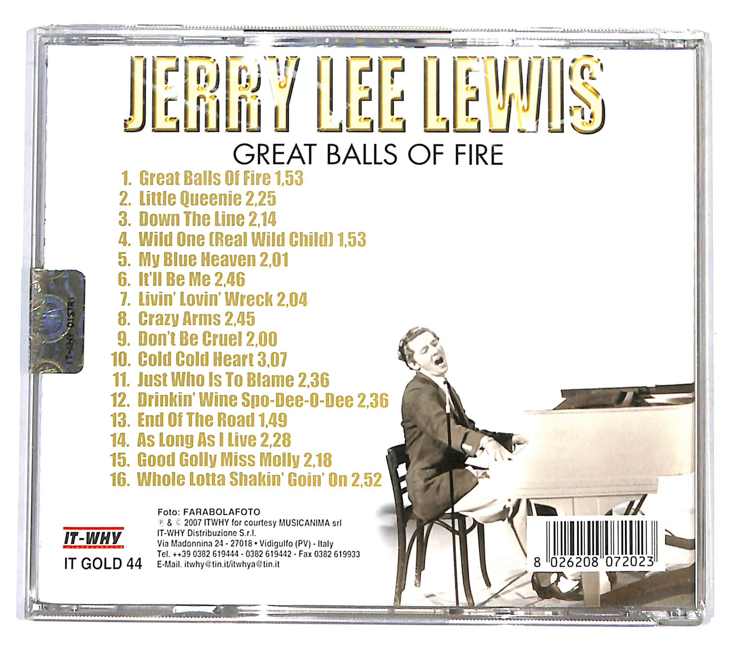 EBOND Jerry Lee Lewis - Great Balls Of Fire CD CD138345