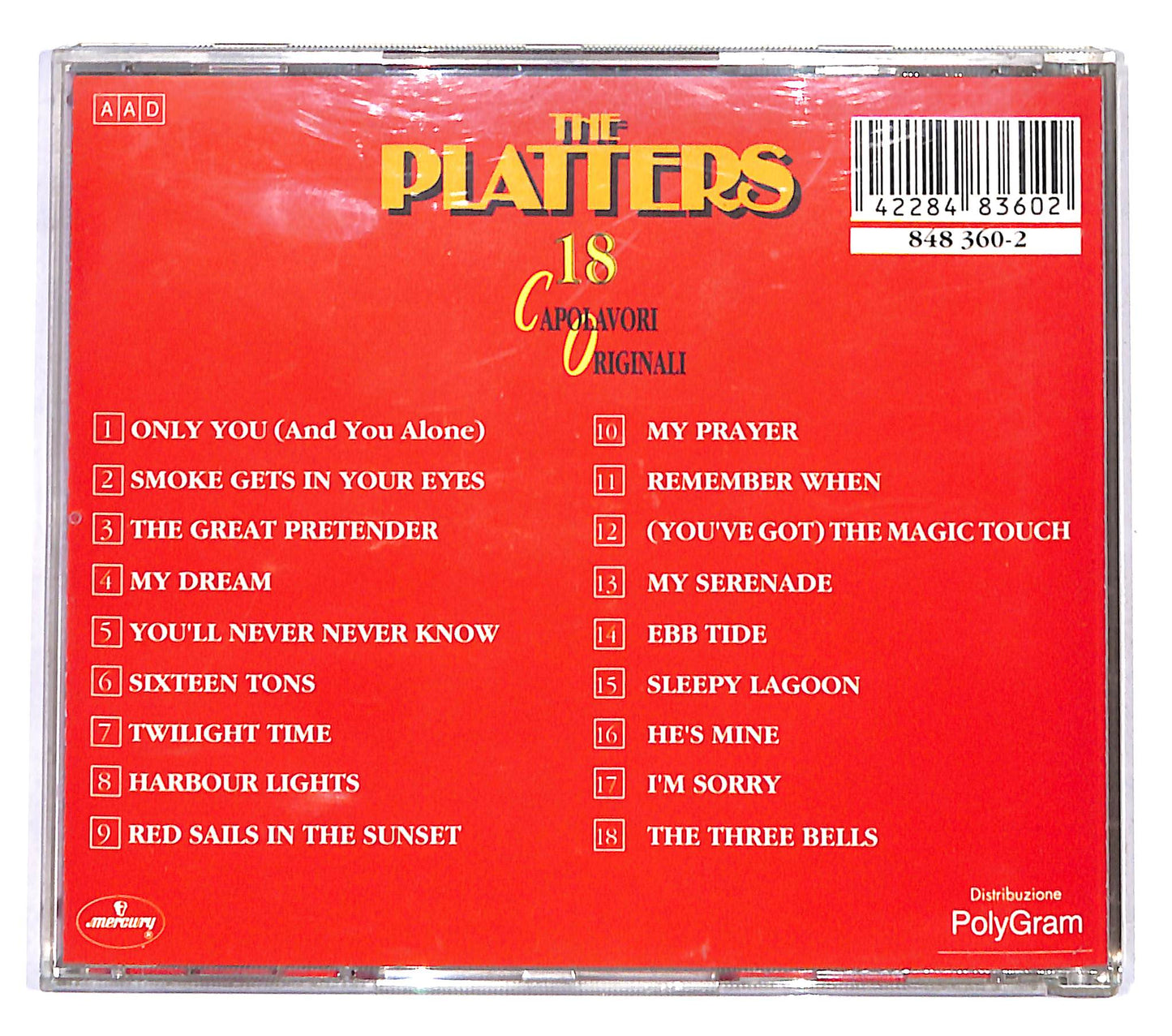 EBOND The Platters - 18 Capolavori Originali CD CD138359