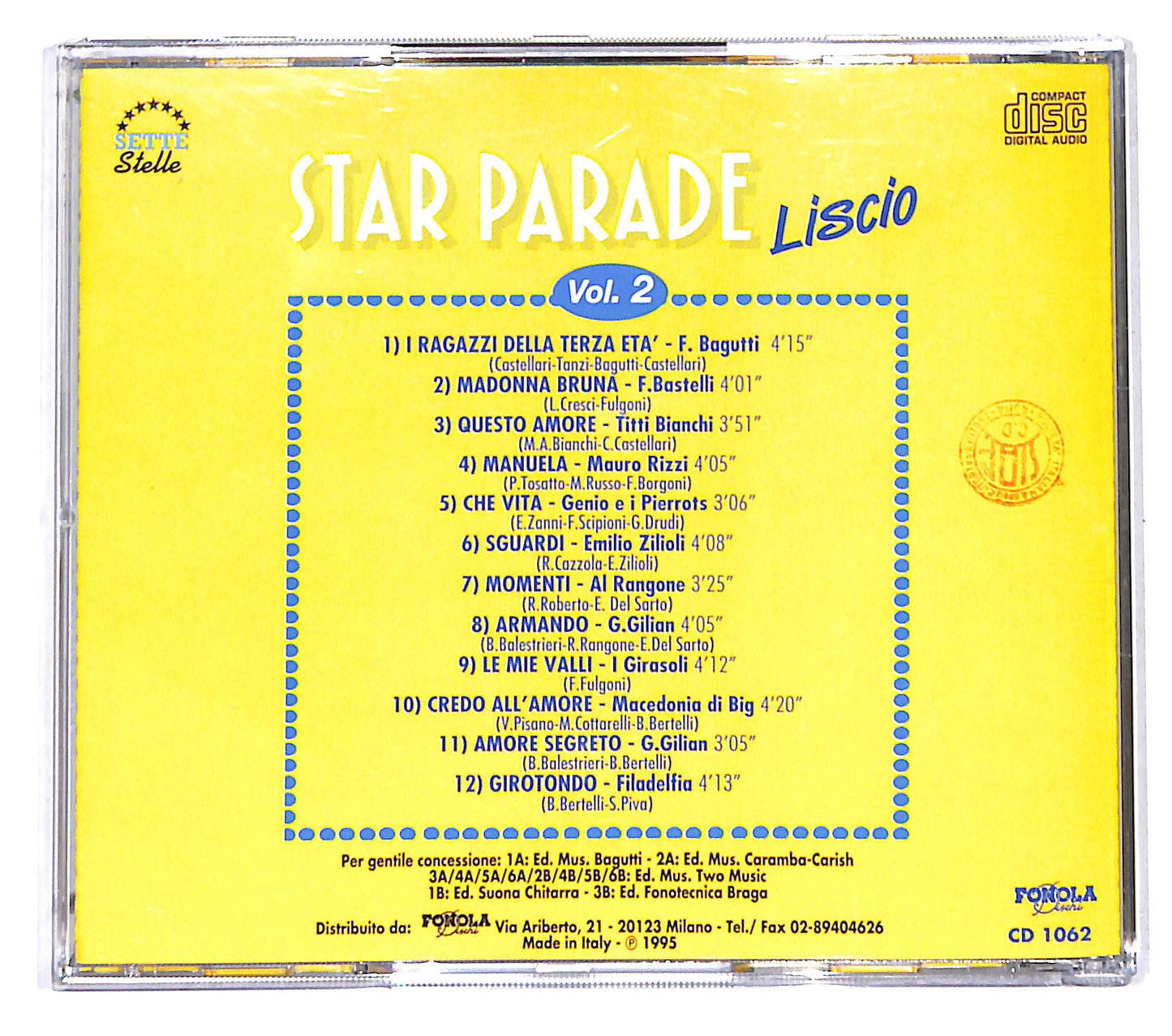 EBOND Various - Star Parade Liscio vol.2 CD CD138437