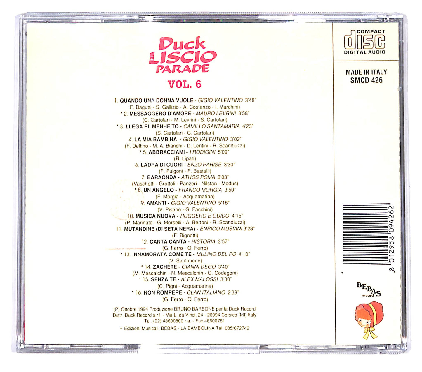 EBOND Various - Duck Liscio Parade Vol. 6 CD CD138439