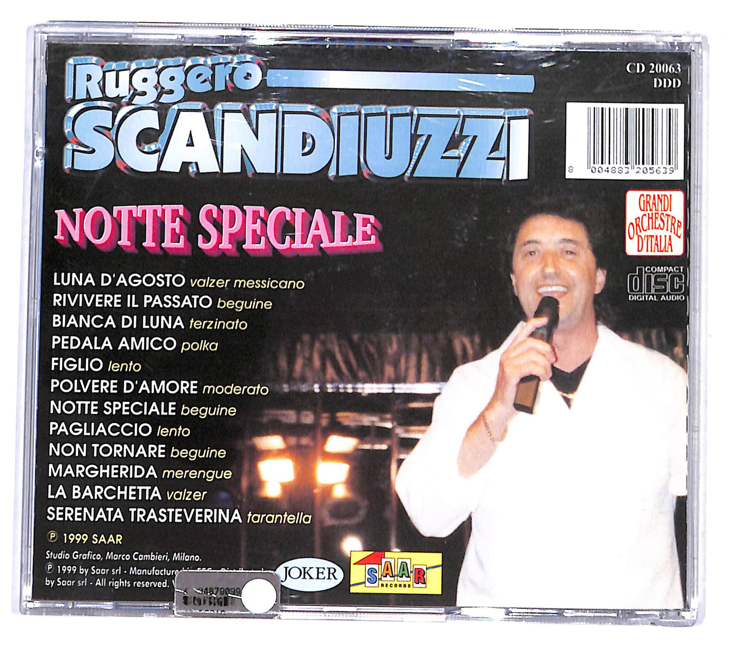 EBOND Ruggero Scandiuzzi - Notte Speciale CD CD138454