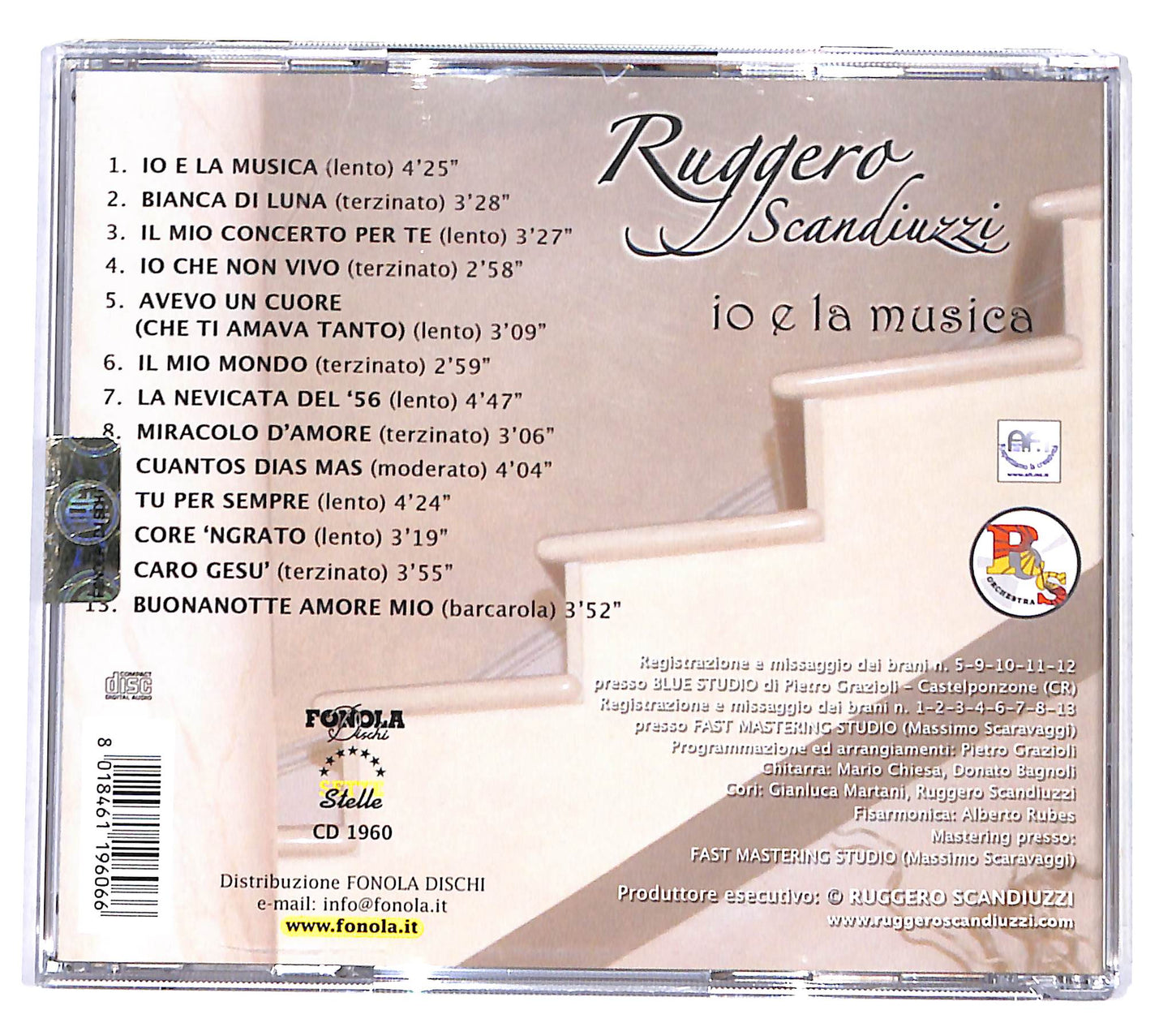EBOND Ruggero Scandiuzzi - Io E La Musica CD CD138458