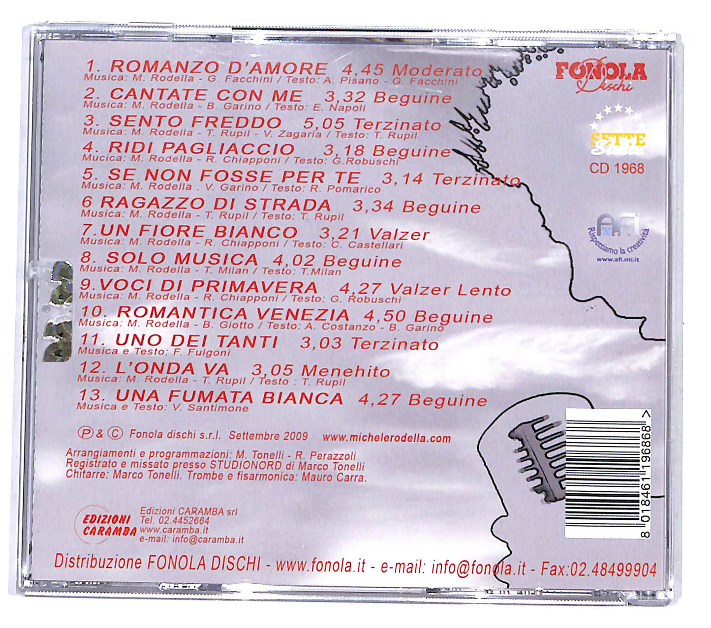EBOND Michele Rodella - Romanzo D'Amore CD CD138506