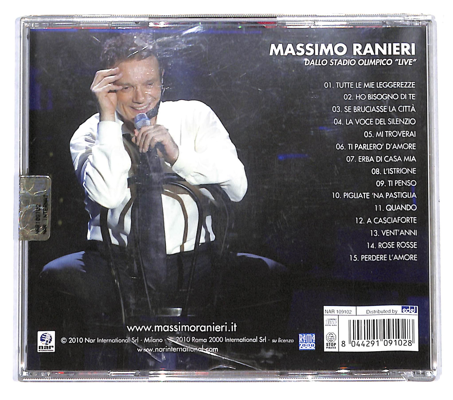 EBOND Massimo Ranieri - Dallo Stadio Olimpico 'Live' CD CD138517