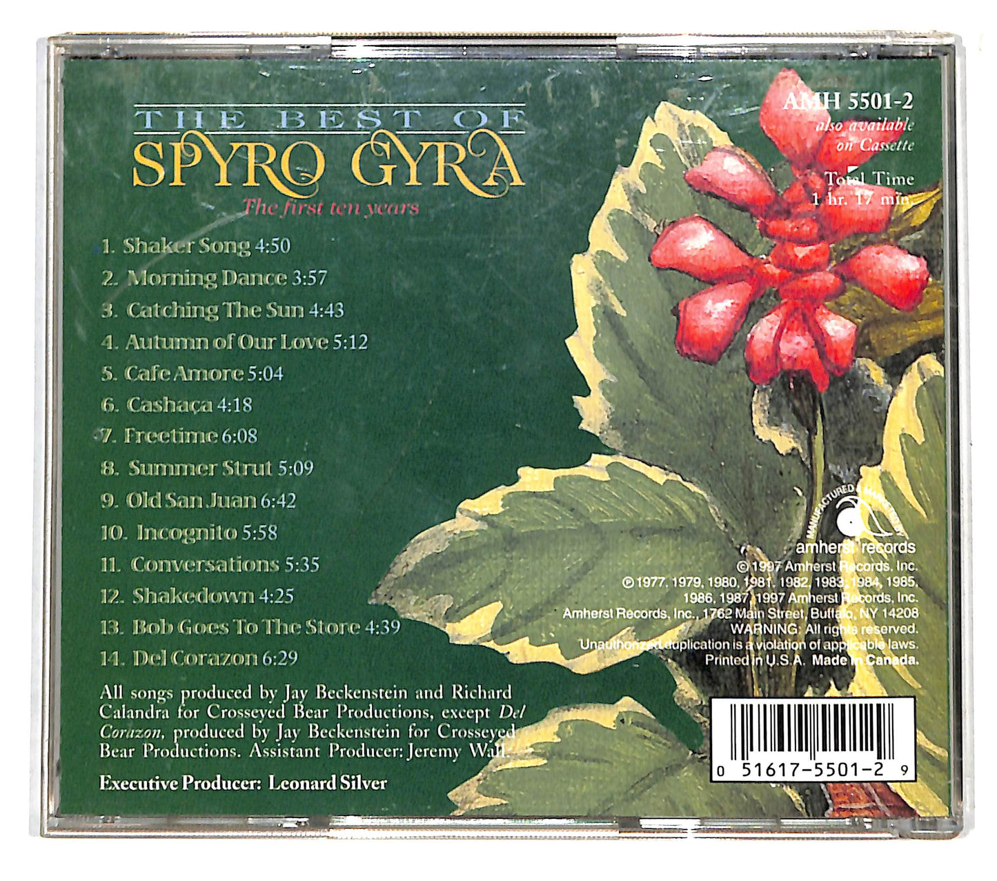 EBOND Spyro Gyra - The Best Of Spyro Gyra - The First Ten Years CD CD138541