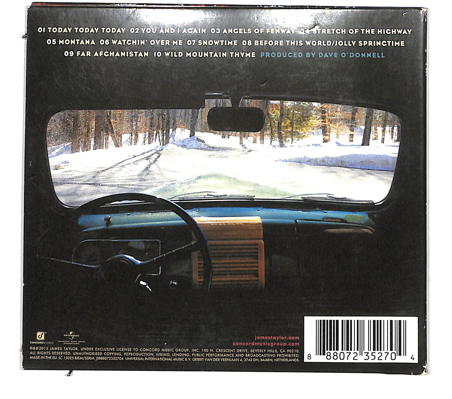 EBOND James Taylor - Before This World DIGIPACK CD CD138556