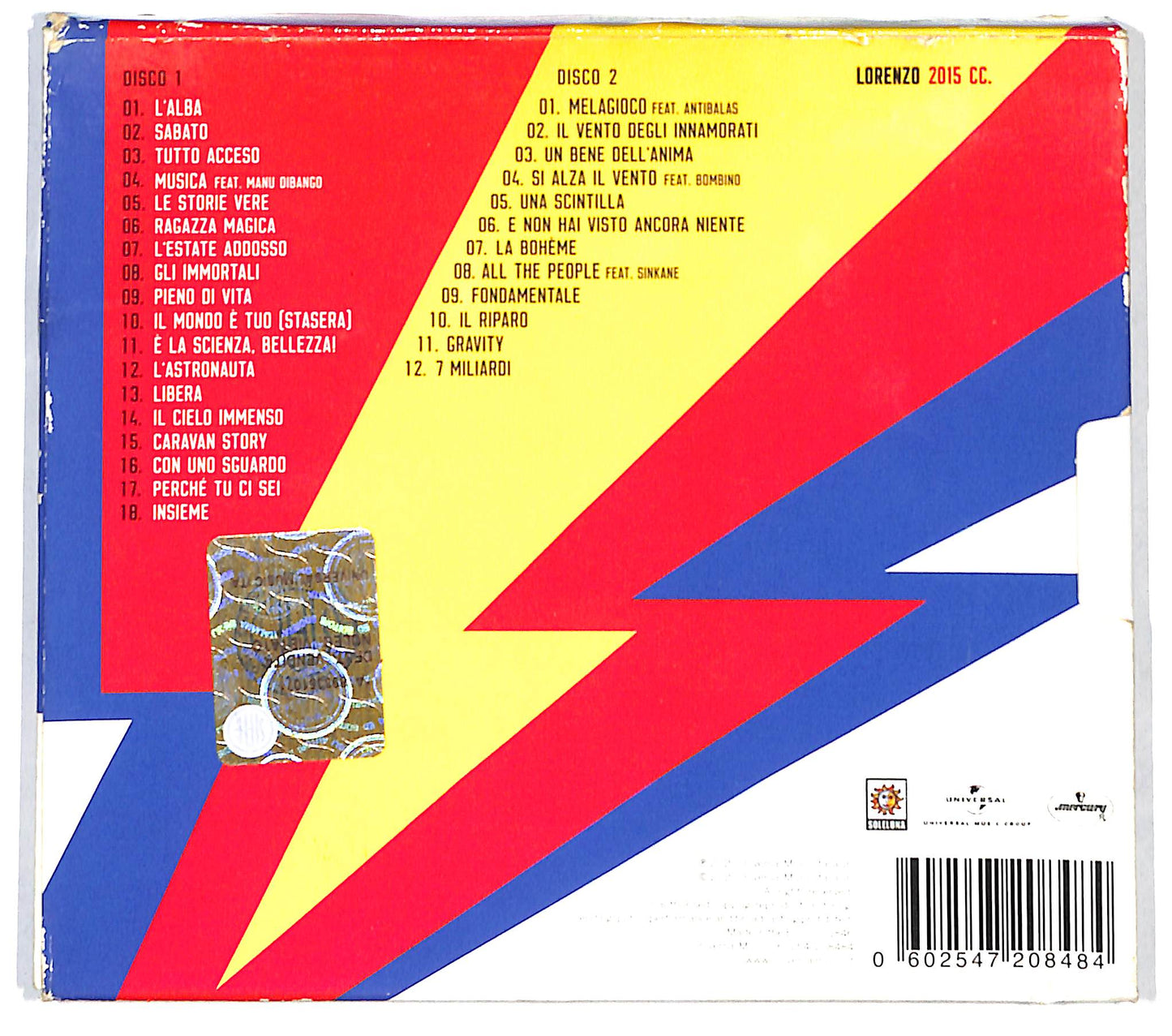 EBOND Jovanotti - Lorenzo 2015 CC. CD CD138557